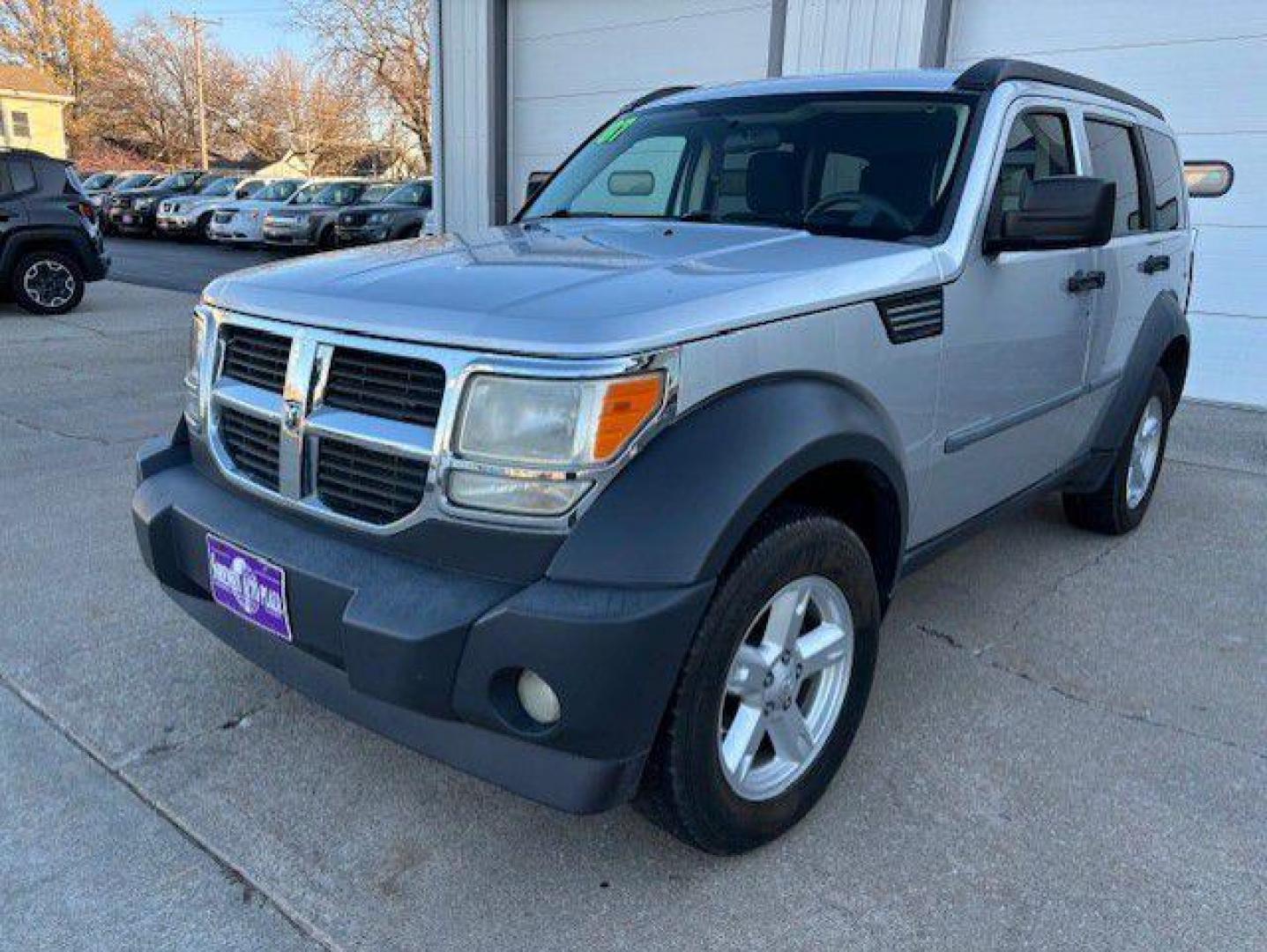 2007 SILVER DODGE NITRO SXT (1D8GT28K37W) with an 3.7L engine, Automatic transmission, located at 1100 W. Sheridan Ave., Shenandoah, 51601, (712) 246-1600, 40.765678, -95.388817 - Photo#0