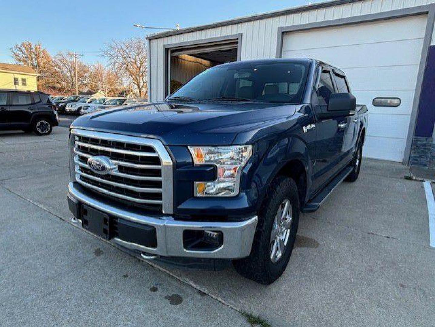 2016 BLUE FORD F150 SUPERCREW (1FTEW1EF1GK) with an 5.0L engine, Automatic transmission, located at 1100 W. Sheridan Ave., Shenandoah, 51601, (712) 246-1600, 40.765678, -95.388817 - Photo#0