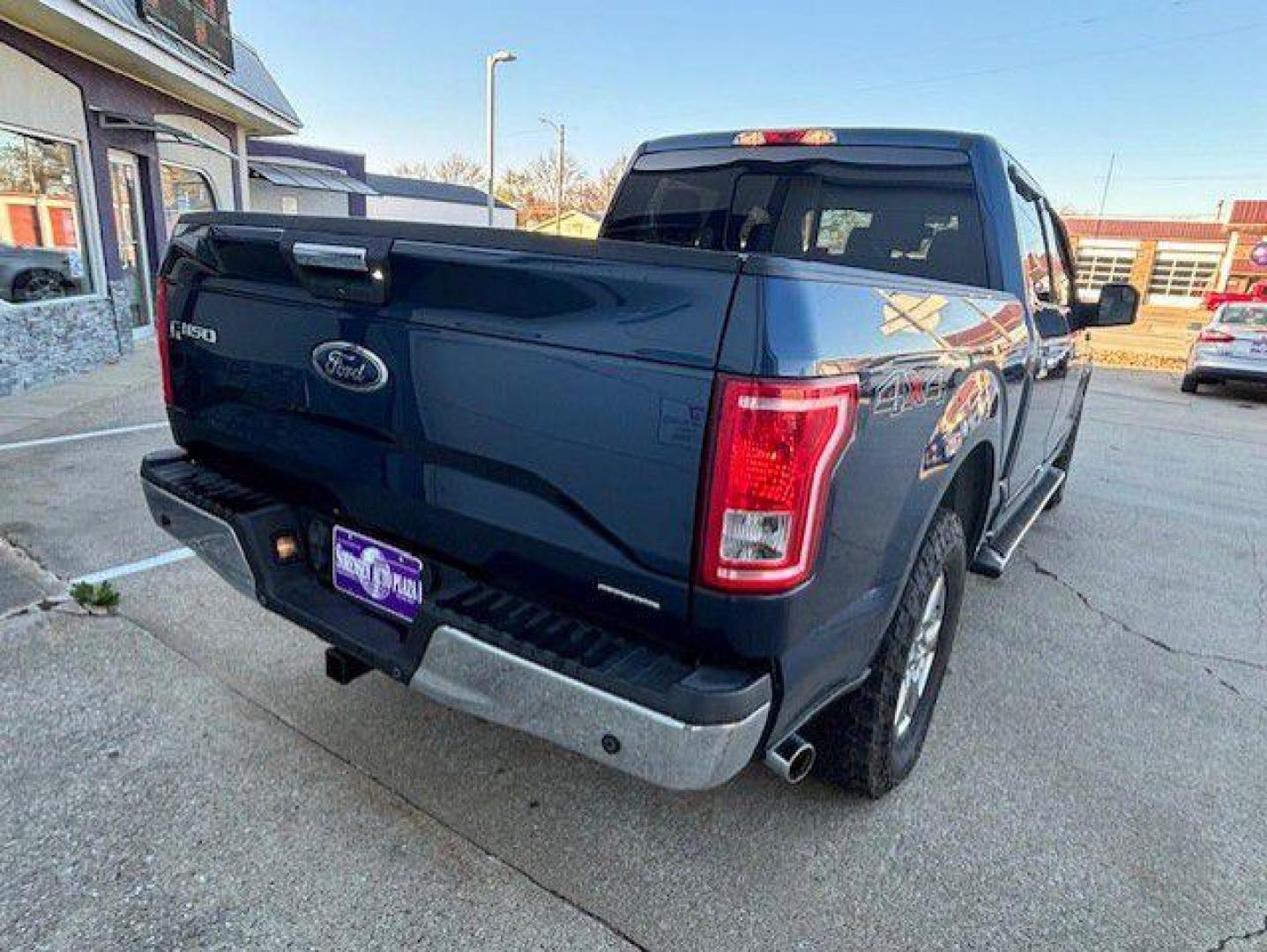 2016 BLUE FORD F150 SUPERCREW (1FTEW1EF1GK) with an 5.0L engine, Automatic transmission, located at 1100 W. Sheridan Ave., Shenandoah, 51601, (712) 246-1600, 40.765678, -95.388817 - Photo#6