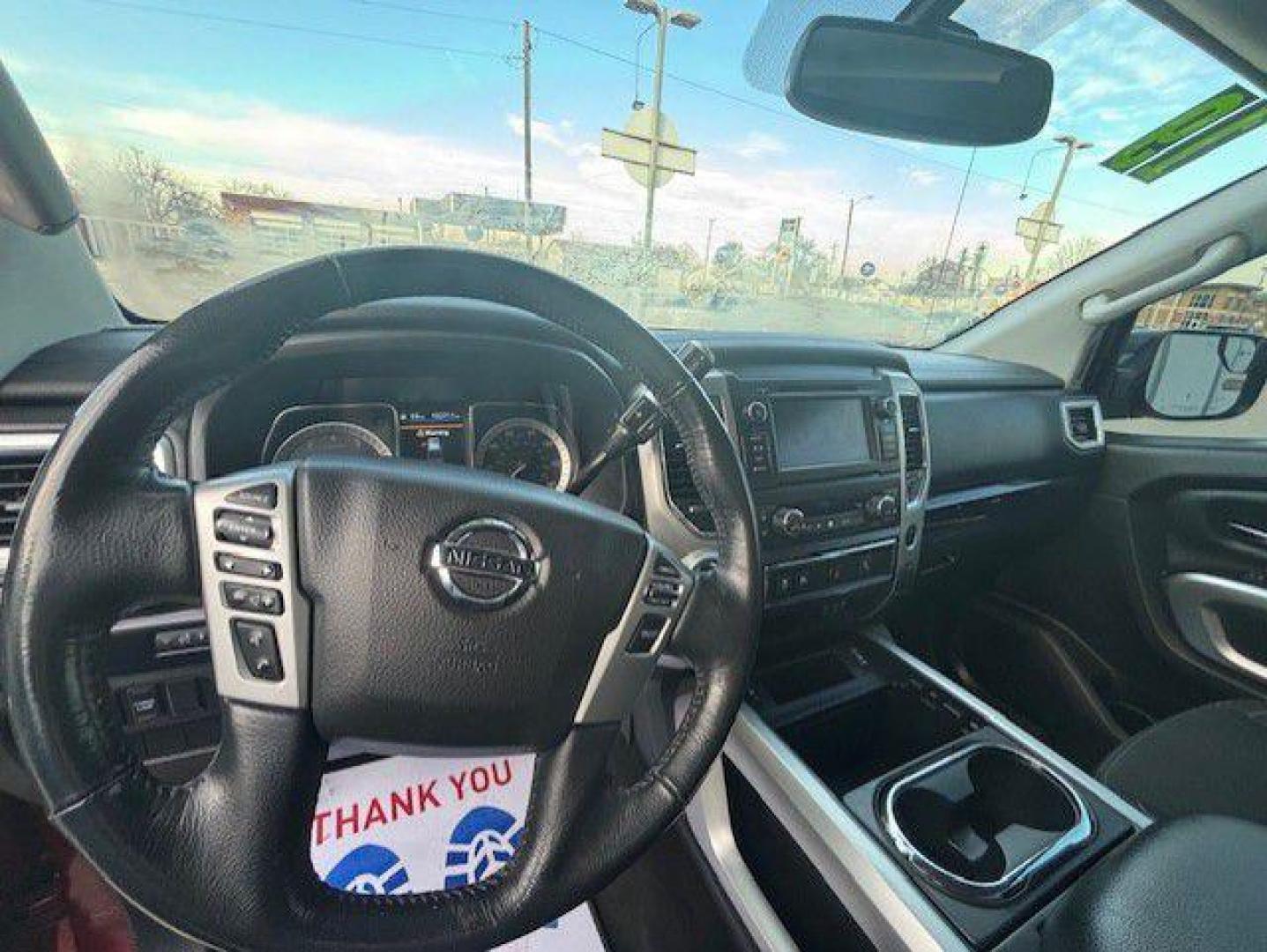 2019 RED NISSAN TITAN SV (1N6AA1E59KN) with an 5.6L engine, Automatic transmission, located at 1100 W. Sheridan Ave., Shenandoah, 51601, (712) 246-1600, 40.765678, -95.388817 - Photo#3