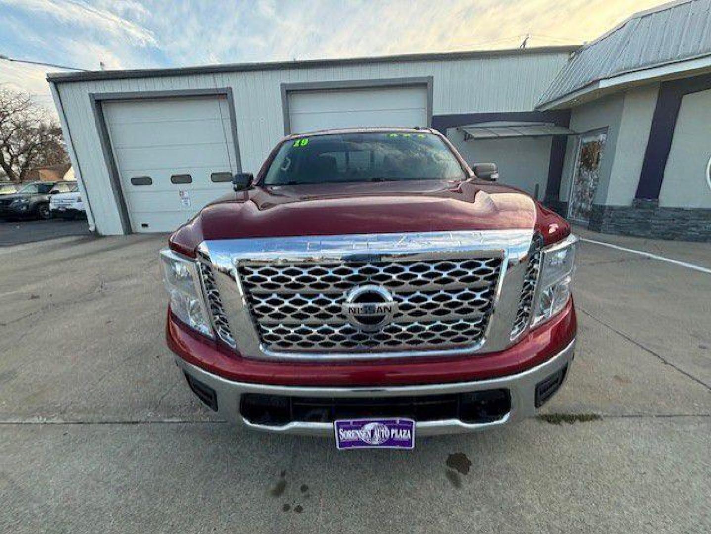 2019 RED NISSAN TITAN SV (1N6AA1E59KN) with an 5.6L engine, Automatic transmission, located at 1100 W. Sheridan Ave., Shenandoah, 51601, (712) 246-1600, 40.765678, -95.388817 - Photo#8