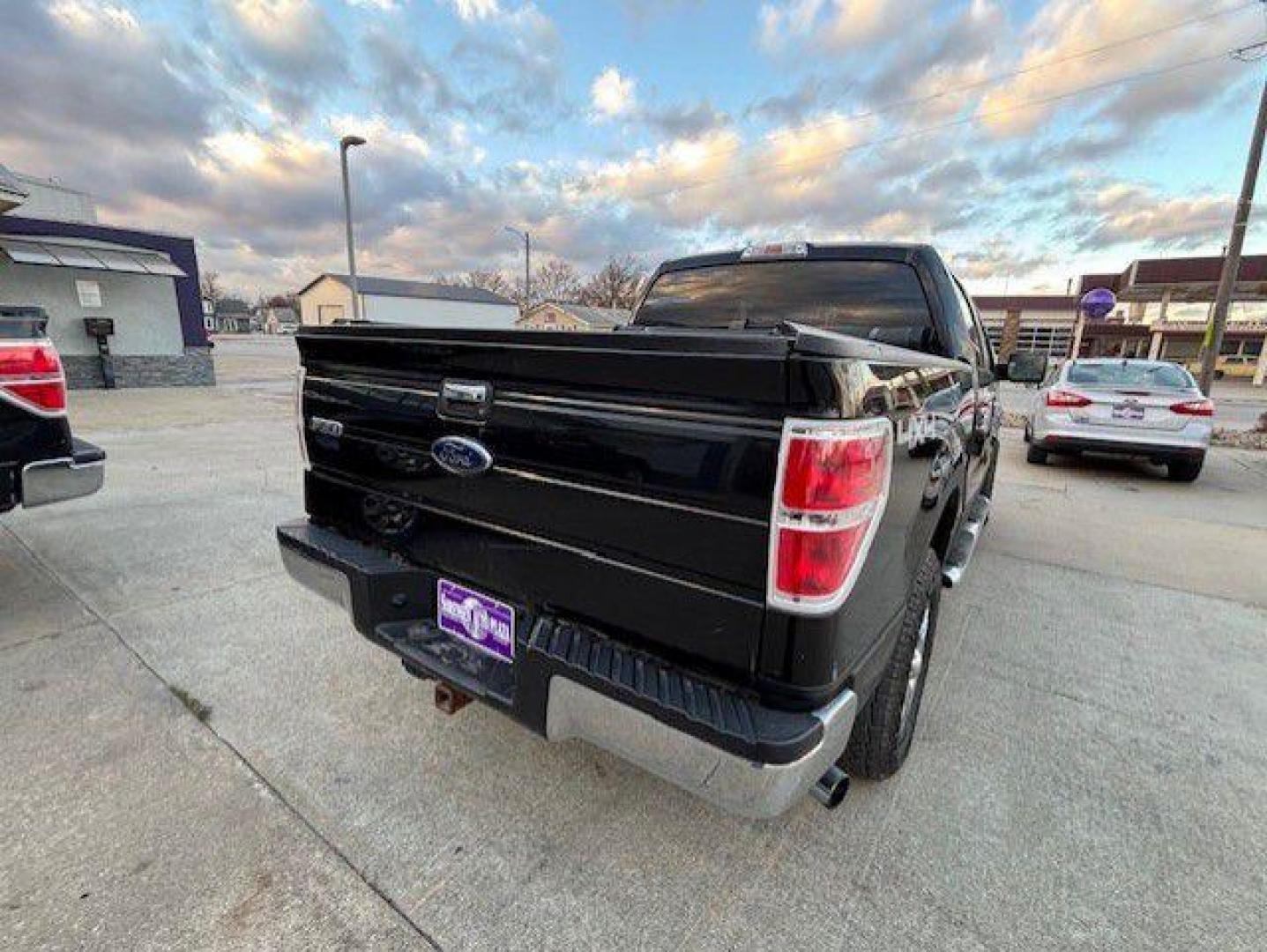 2012 BLACK FORD F150 XLT (1FTFW1ET9CK) with an 3.5L engine, Automatic transmission, located at 1100 W. Sheridan Ave., Shenandoah, 51601, (712) 246-1600, 40.765678, -95.388817 - Photo#6