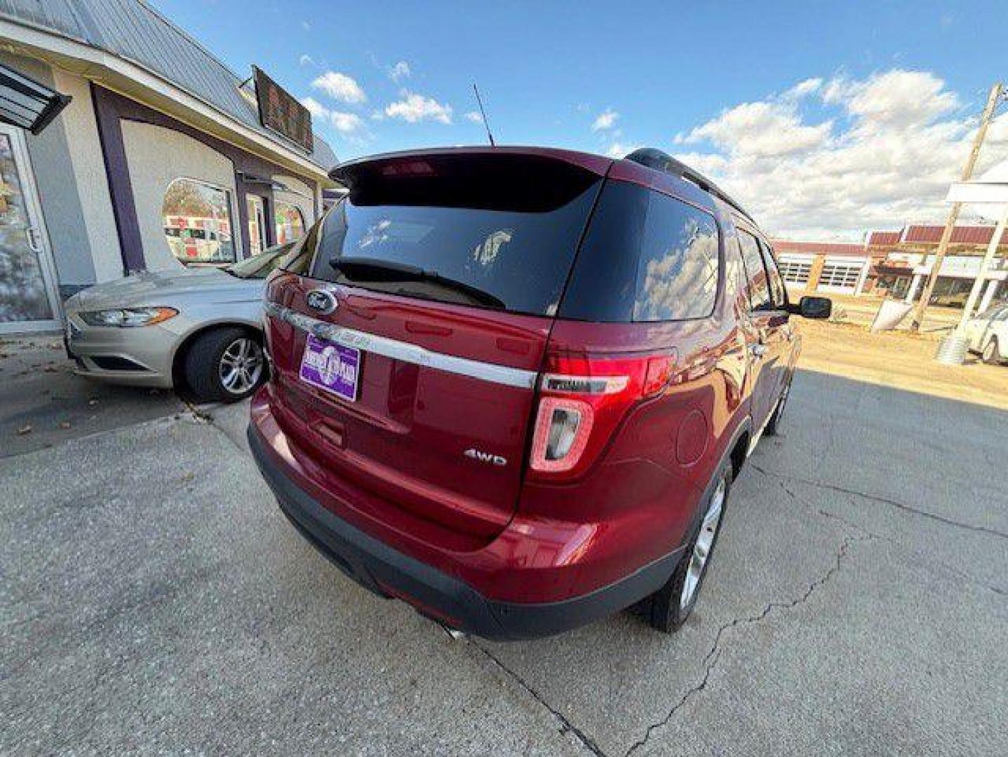 2013 RED FORD EXPLORER LIMITED (1FM5K8F82DG) with an 3.5L engine, Automatic transmission, located at 1100 W. Sheridan Ave., Shenandoah, 51601, (712) 246-1600, 40.765678, -95.388817 - Photo#6