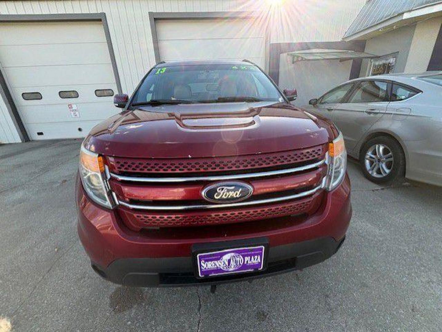 2013 RED FORD EXPLORER LIMITED (1FM5K8F82DG) with an 3.5L engine, Automatic transmission, located at 1100 W. Sheridan Ave., Shenandoah, 51601, (712) 246-1600, 40.765678, -95.388817 - Photo#8