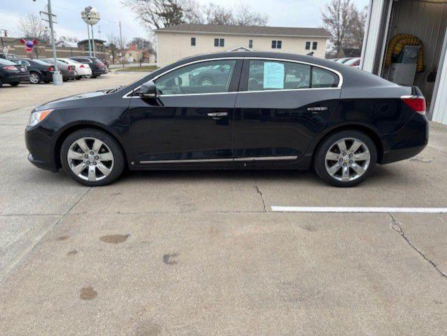 2010 BLACK BUICK LACROSSE CXL (1G4GC5EG2AF) with an 3.0L engine, Automatic transmission, located at 1100 W. Sheridan Ave., Shenandoah, 51601, (712) 246-1600, 40.765678, -95.388817 - Photo#1