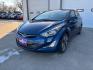 2014 BLUE HYUNDAI ELANTRA SE (KMHDH4AH7EU) with an 2.0L engine, Automatic transmission, located at 1100 W. Sheridan Ave., Shenandoah, 51601, (712) 246-1600, 40.765678, -95.388817 - Photo#0