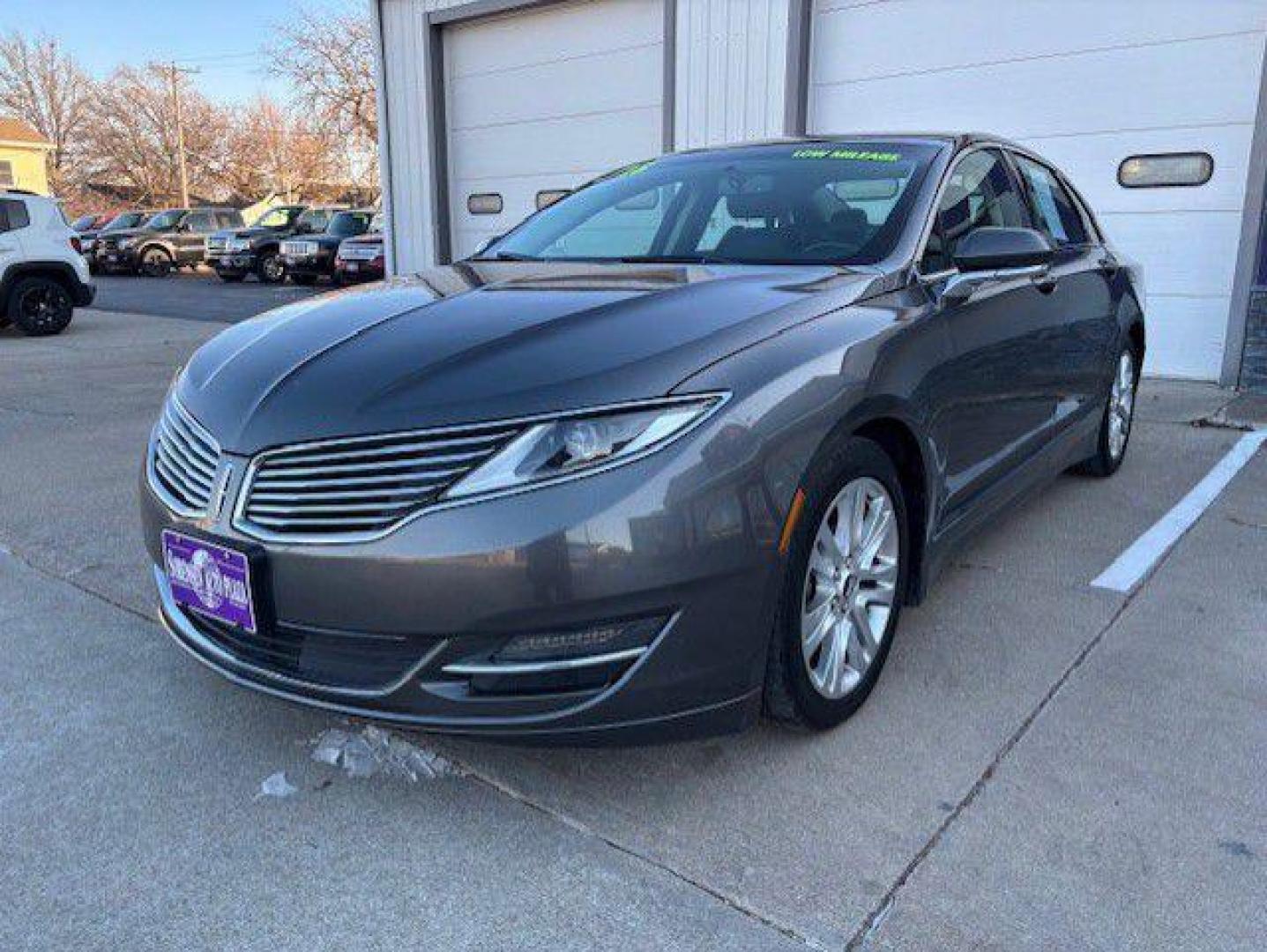 2016 GRAY LINCOLN MKZ (3LN6L2G91GR) with an 2.0L engine, Automatic transmission, located at 1100 W. Sheridan Ave., Shenandoah, 51601, (712) 246-1600, 40.765678, -95.388817 - Photo#0