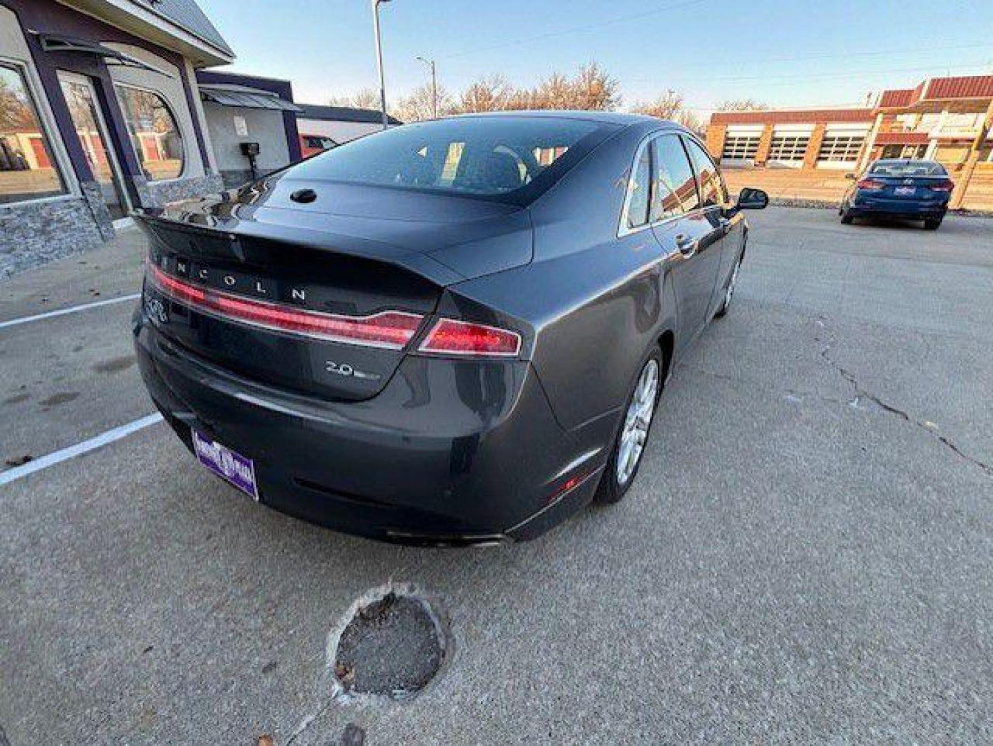 2016 GRAY LINCOLN MKZ (3LN6L2G91GR) with an 2.0L engine, Automatic transmission, located at 1100 W. Sheridan Ave., Shenandoah, 51601, (712) 246-1600, 40.765678, -95.388817 - Photo#6