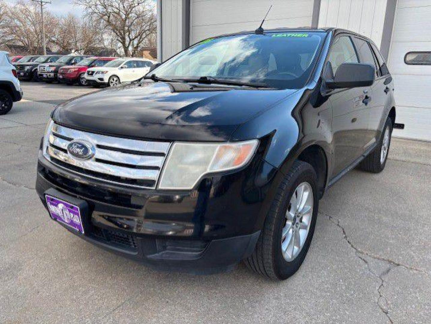 2008 BLACK FORD EDGE SE (2FMDK36C38B) with an 3.5L engine, Automatic transmission, located at 1100 W. Sheridan Ave., Shenandoah, 51601, (712) 246-1600, 40.765678, -95.388817 - Photo#0