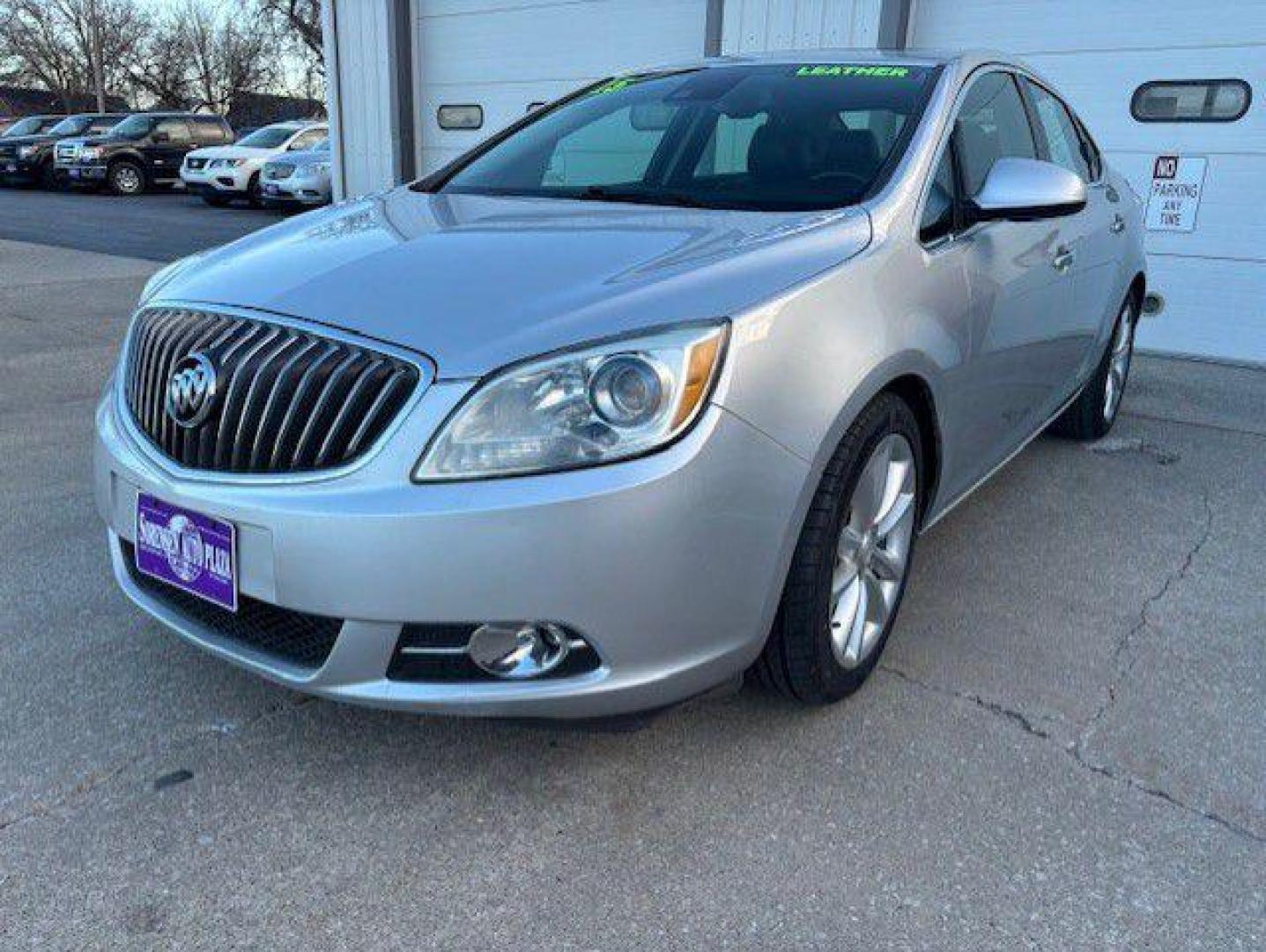 2015 SILVER BUICK VERANO (1G4PS5SK7F4) with an 2.4L engine, Automatic transmission, located at 1100 W. Sheridan Ave., Shenandoah, 51601, (712) 246-1600, 40.765678, -95.388817 - Photo#0