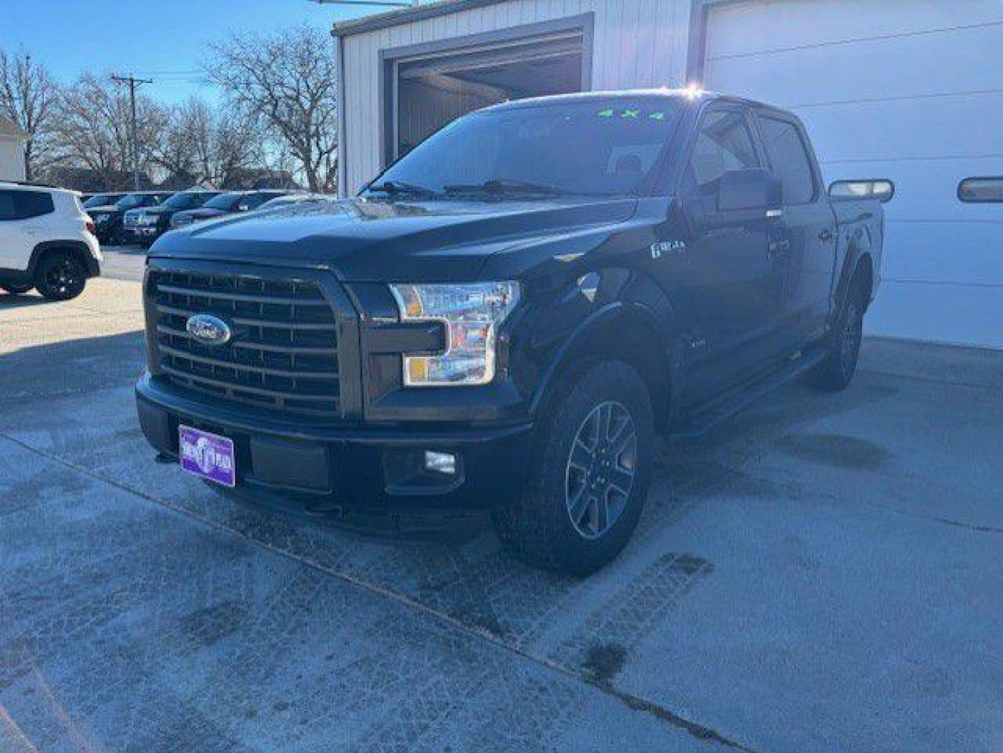 2016 BLACK FORD F150 SUPERCREW (1FTEW1EG7GK) with an 3.5L engine, Automatic transmission, located at 1100 W. Sheridan Ave., Shenandoah, 51601, (712) 246-1600, 40.765678, -95.388817 - Photo#0