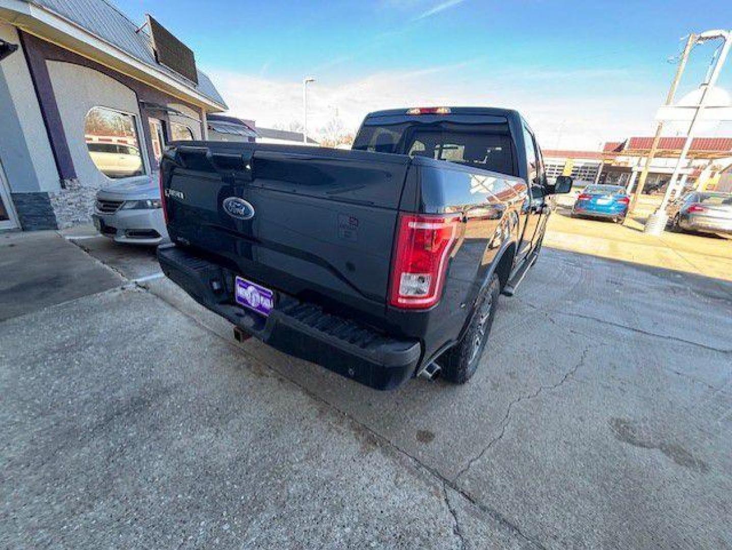 2016 BLACK FORD F150 SUPERCREW (1FTEW1EG7GK) with an 3.5L engine, Automatic transmission, located at 1100 W. Sheridan Ave., Shenandoah, 51601, (712) 246-1600, 40.765678, -95.388817 - Photo#6