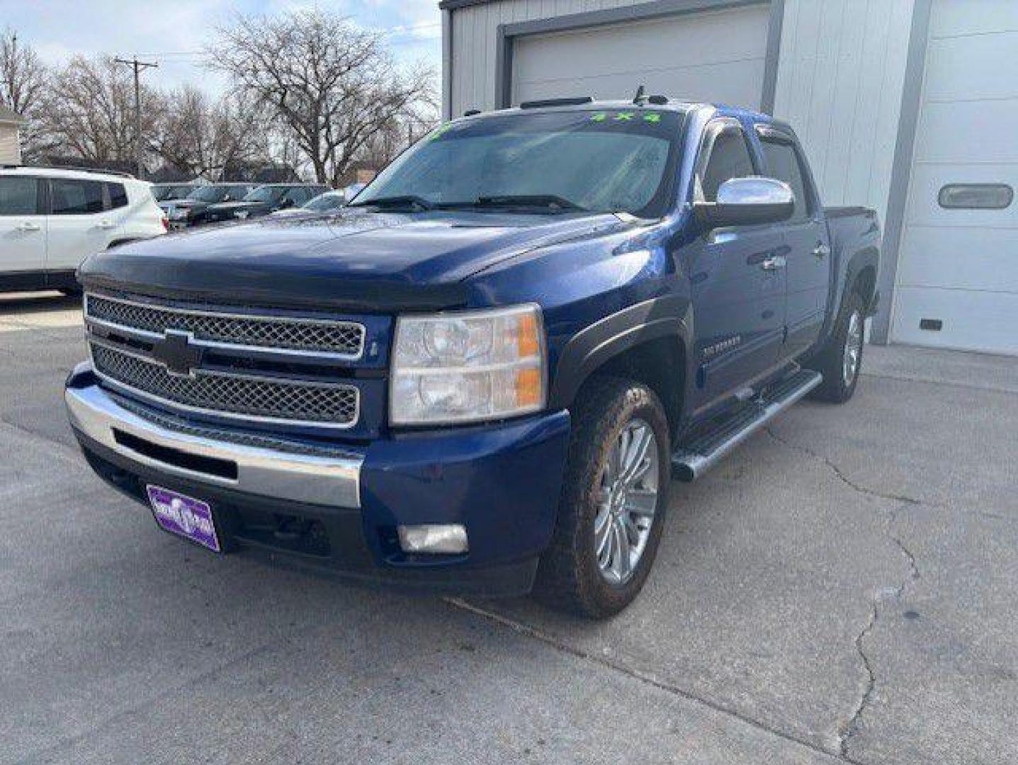 2012 BLUE CHEVROLET SILVERADO 1500 LTZ (3GCPKTE75CG) with an 5.3L engine, Automatic transmission, located at 1100 W. Sheridan Ave., Shenandoah, 51601, (712) 246-1600, 40.765678, -95.388817 - Photo#0