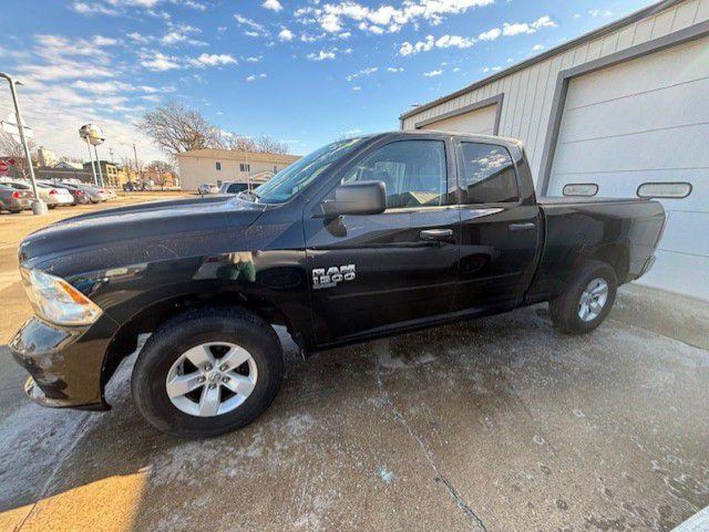 2019 BLACK RAM 1500 CLASSIC TRADESMAN (1C6RR7FG1KS) with an 3.6L engine, Automatic transmission, located at 1100 W. Sheridan Ave., Shenandoah, 51601, (712) 246-1600, 40.765678, -95.388817 - Photo#1