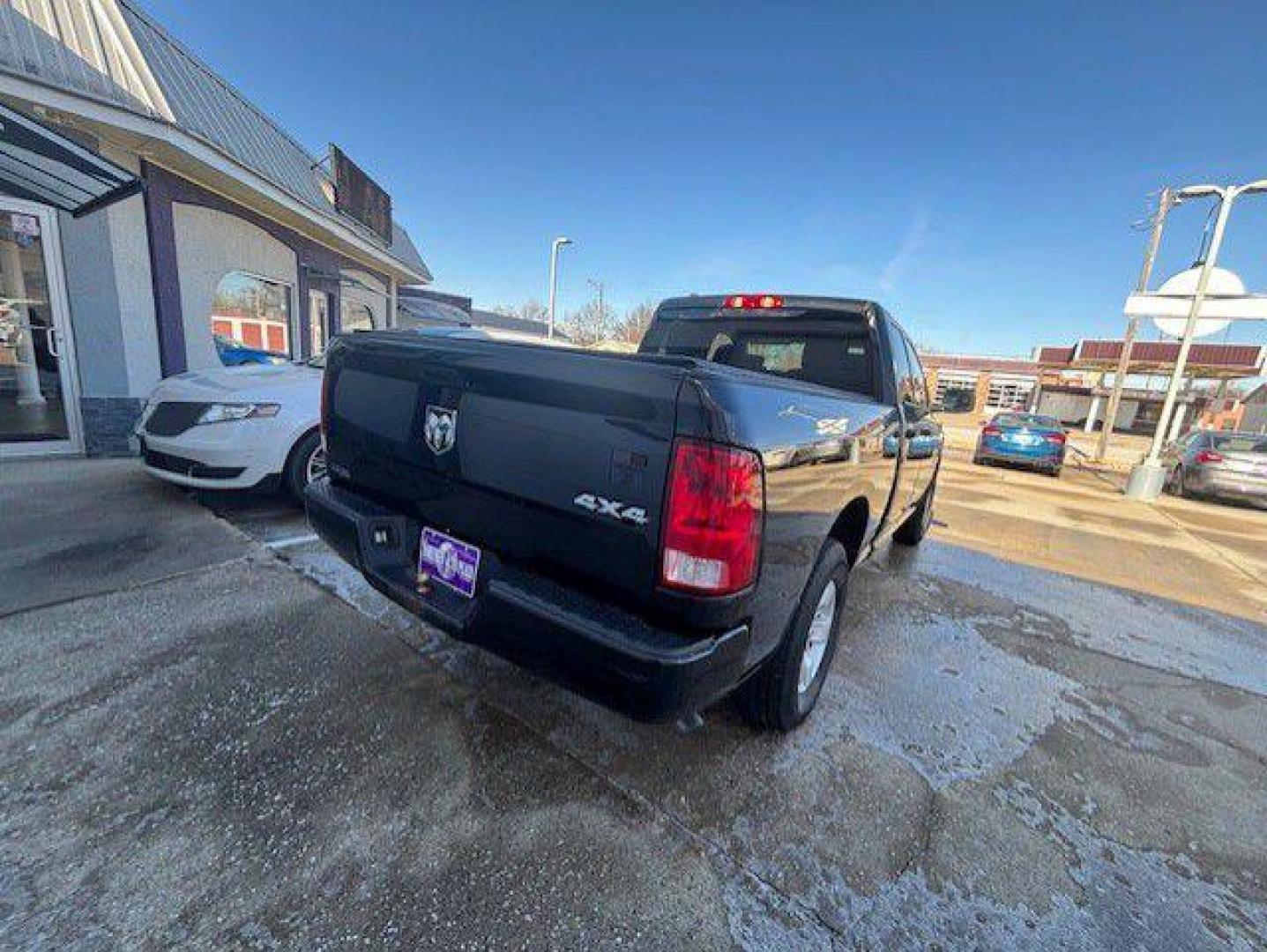 2019 BLACK RAM 1500 CLASSIC TRADESMAN (1C6RR7FG1KS) with an 3.6L engine, Automatic transmission, located at 1100 W. Sheridan Ave., Shenandoah, 51601, (712) 246-1600, 40.765678, -95.388817 - Photo#3