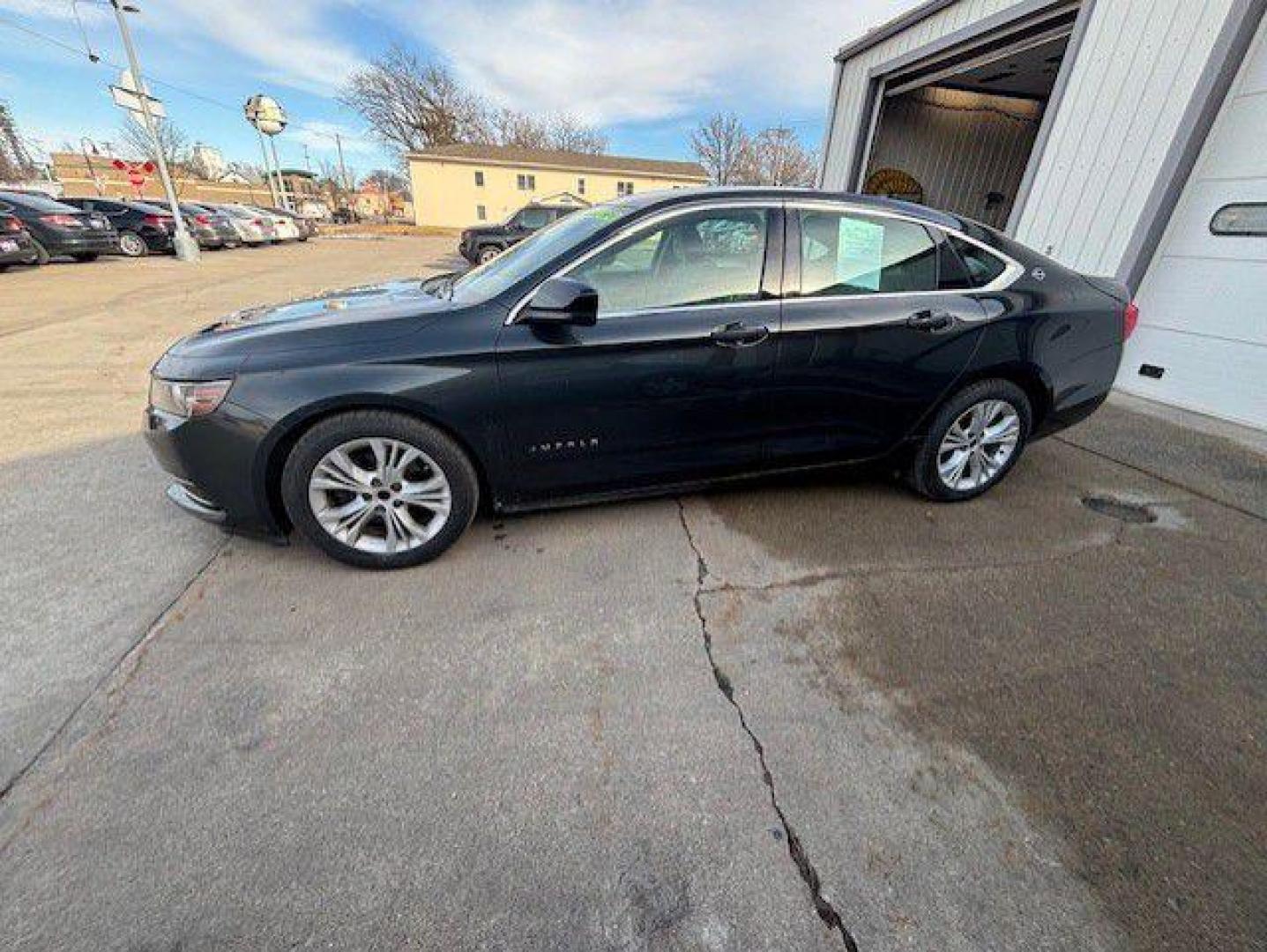 2015 GRAY CHEVROLET IMPALA LS (2G11X5SL3F9) with an 2.5L engine, Automatic transmission, located at 1100 W. Sheridan Ave., Shenandoah, 51601, (712) 246-1600, 40.765678, -95.388817 - Photo#1