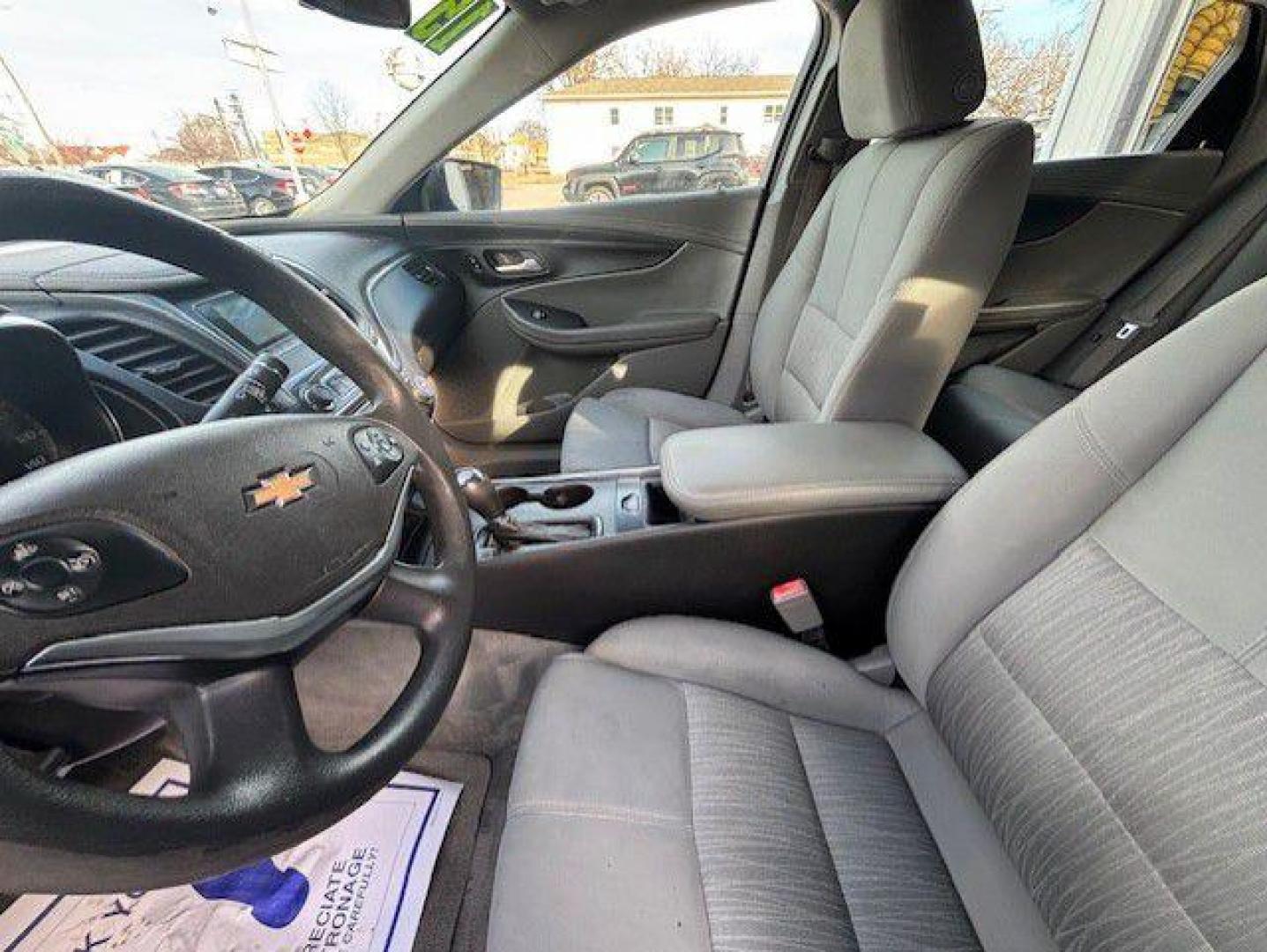 2015 GRAY CHEVROLET IMPALA LS (2G11X5SL3F9) with an 2.5L engine, Automatic transmission, located at 1100 W. Sheridan Ave., Shenandoah, 51601, (712) 246-1600, 40.765678, -95.388817 - Photo#2