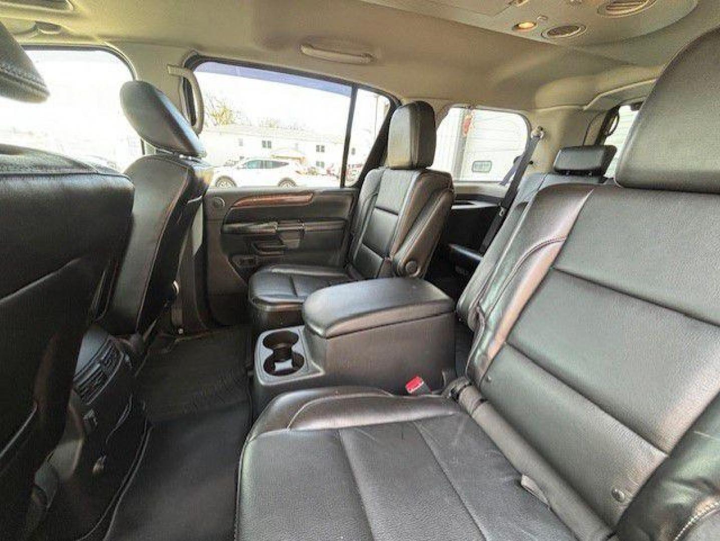 2012 BLACK NISSAN ARMADA SV (5N1BA0NE5CN) with an 5.6L engine, Automatic transmission, located at 1100 W. Sheridan Ave., Shenandoah, 51601, (712) 246-1600, 40.765678, -95.388817 - Photo#6