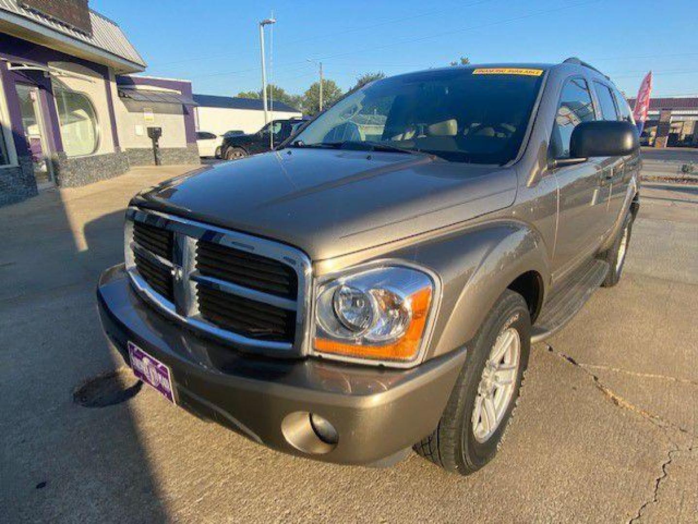 2004 TAN DODGE DURANGO LIMITED (1D4HD58D04F) with an 5.7L engine, Automatic transmission, located at 1100 W. Sheridan Ave., Shenandoah, 51601, (712) 246-1600, 40.765678, -95.388817 - Photo#1
