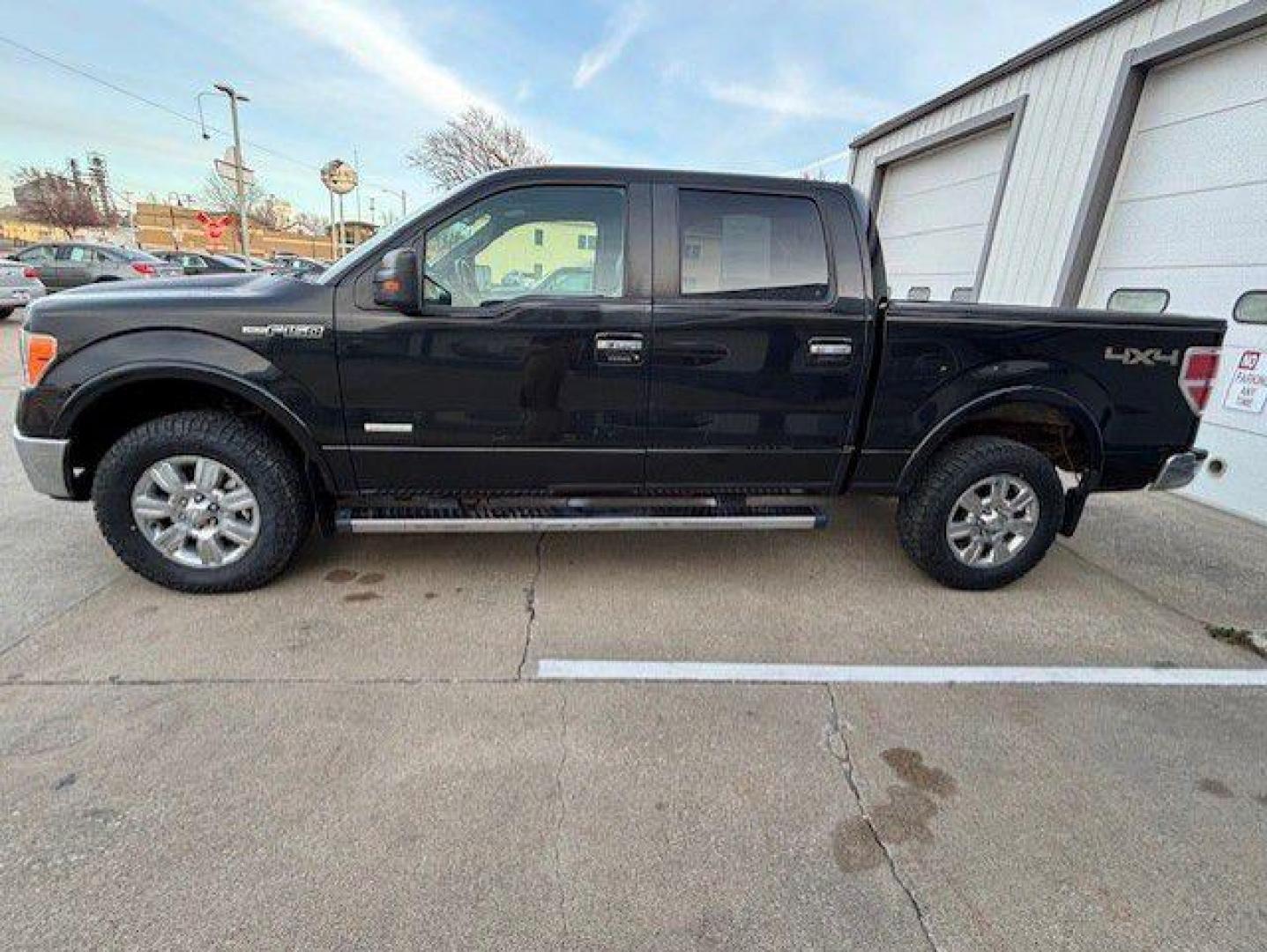 2012 BLACK FORD F150 SUPERCREW (1FTFW1ET4CK) with an 3.5L engine, Automatic transmission, located at 1100 W. Sheridan Ave., Shenandoah, 51601, (712) 246-1600, 40.765678, -95.388817 - Photo#1