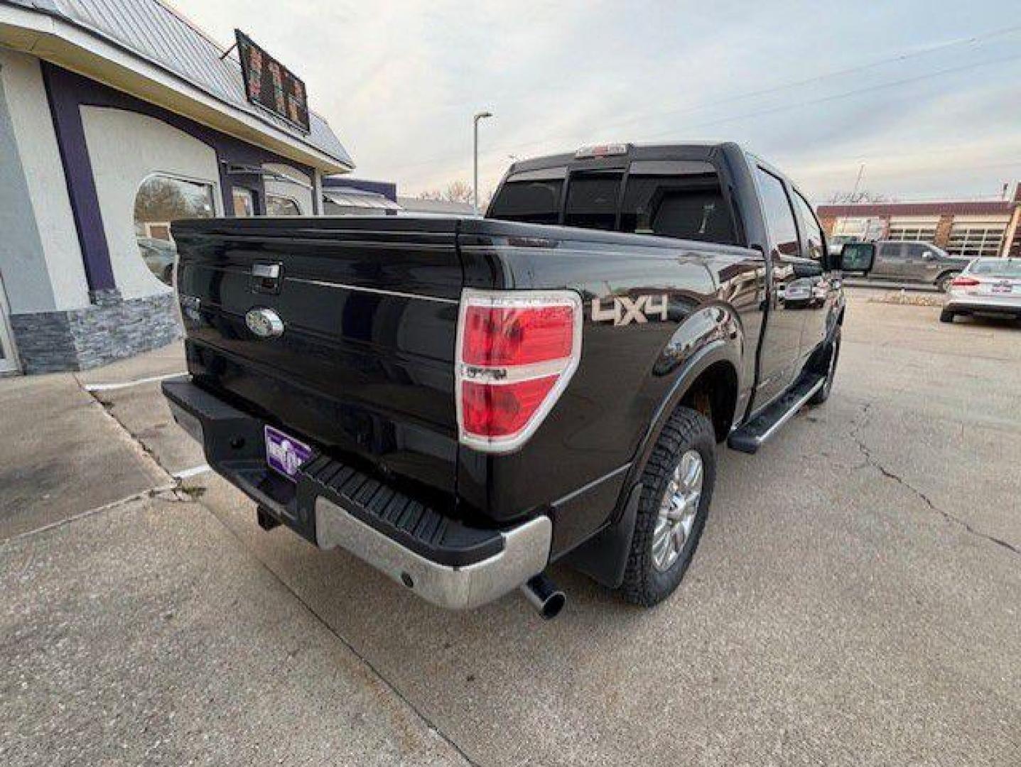 2012 BLACK FORD F150 SUPERCREW (1FTFW1ET4CK) with an 3.5L engine, Automatic transmission, located at 1100 W. Sheridan Ave., Shenandoah, 51601, (712) 246-1600, 40.765678, -95.388817 - Photo#6