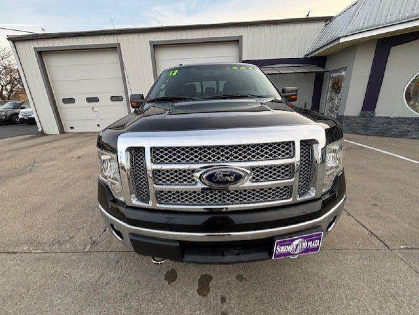 2012 BLACK FORD F150 SUPERCREW (1FTFW1ET4CK) with an 3.5L engine, Automatic transmission, located at 1100 W. Sheridan Ave., Shenandoah, 51601, (712) 246-1600, 40.765678, -95.388817 - Photo#8