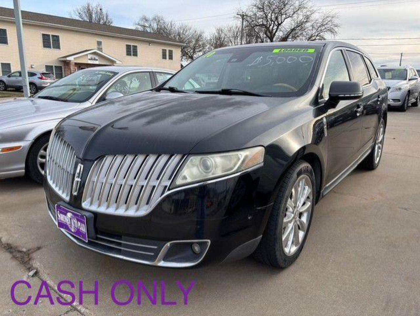 2010 BLACK LINCOLN MKT (2LMHJ5AT0AB) with an 3.5L engine, Automatic transmission, located at 1100 W. Sheridan Ave., Shenandoah, 51601, (712) 246-1600, 40.765678, -95.388817 - Photo#0