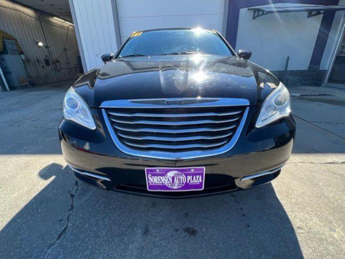 2012 BLACK CHRYSLER 200 TOURING (1C3CCBBBXCN) with an 2.4L engine, Automatic transmission, located at 1100 W. Sheridan Ave., Shenandoah, 51601, (712) 246-1600, 40.765678, -95.388817 - Photo#6