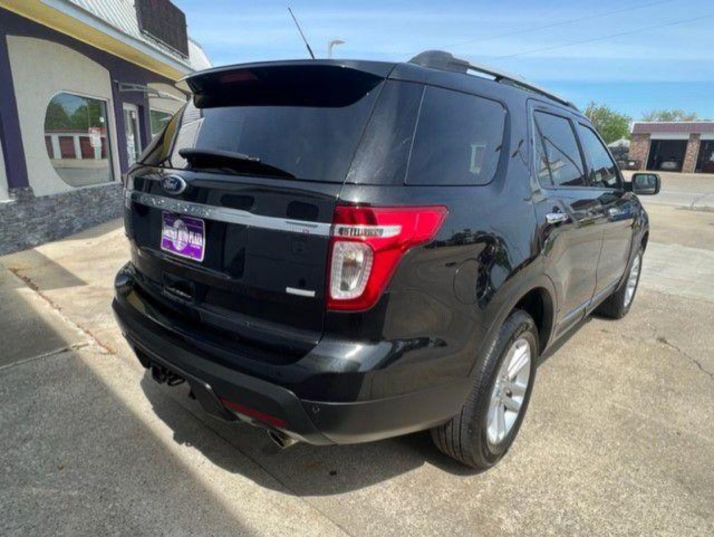 2013 BLACK FORD EXPLORER XLT (1FM5K8D88DG) with an 3.5L engine, Automatic transmission, located at 1100 W. Sheridan Ave., Shenandoah, 51601, (712) 246-1600, 40.765678, -95.388817 - Photo#1