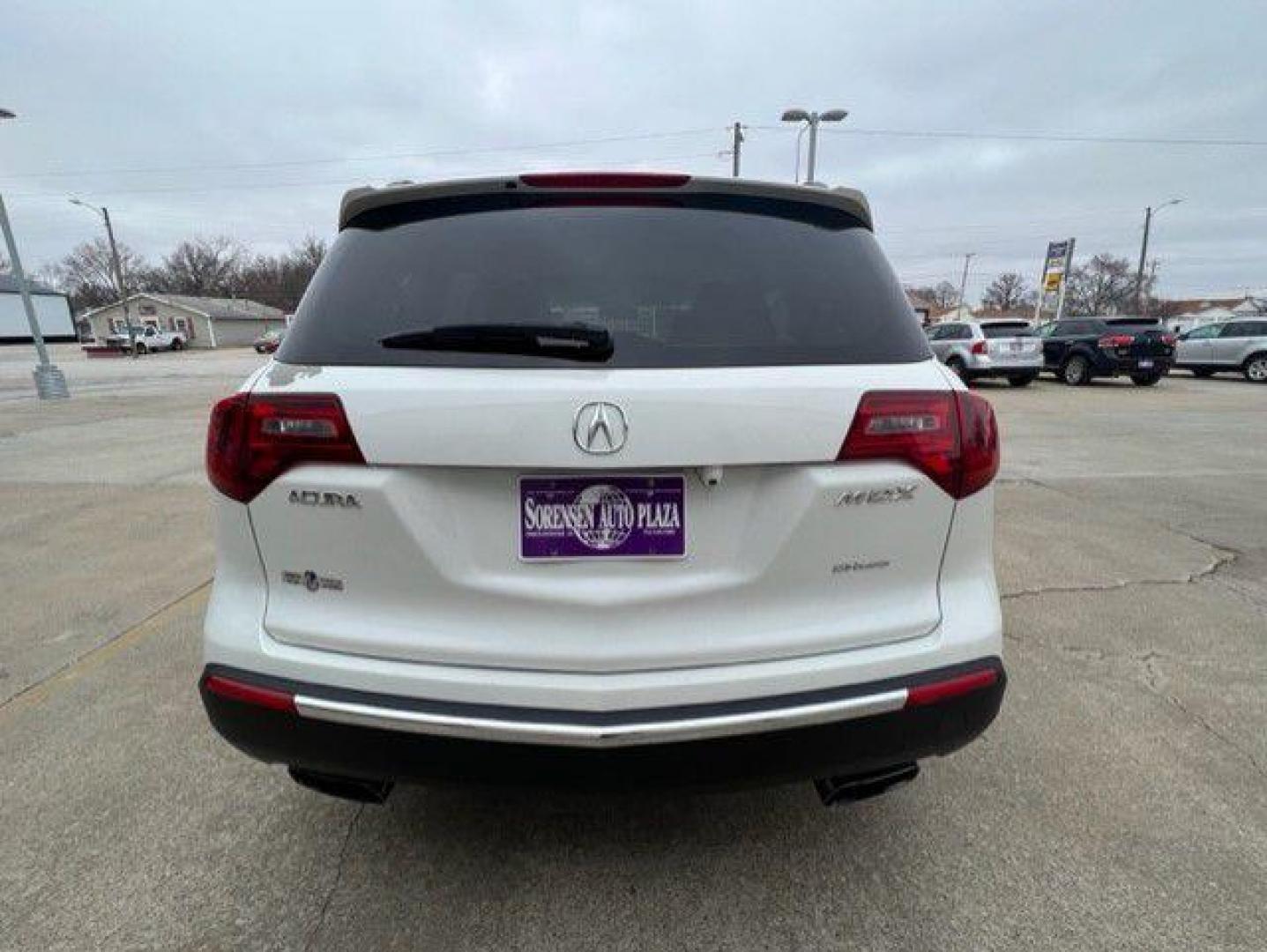 2012 WHITE ACURA MDX BASE (2HNYD2H26CH) with an 3.7L engine, Automatic transmission, located at 1100 W. Sheridan Ave., Shenandoah, 51601, (712) 246-1600, 40.765678, -95.388817 - Photo#9