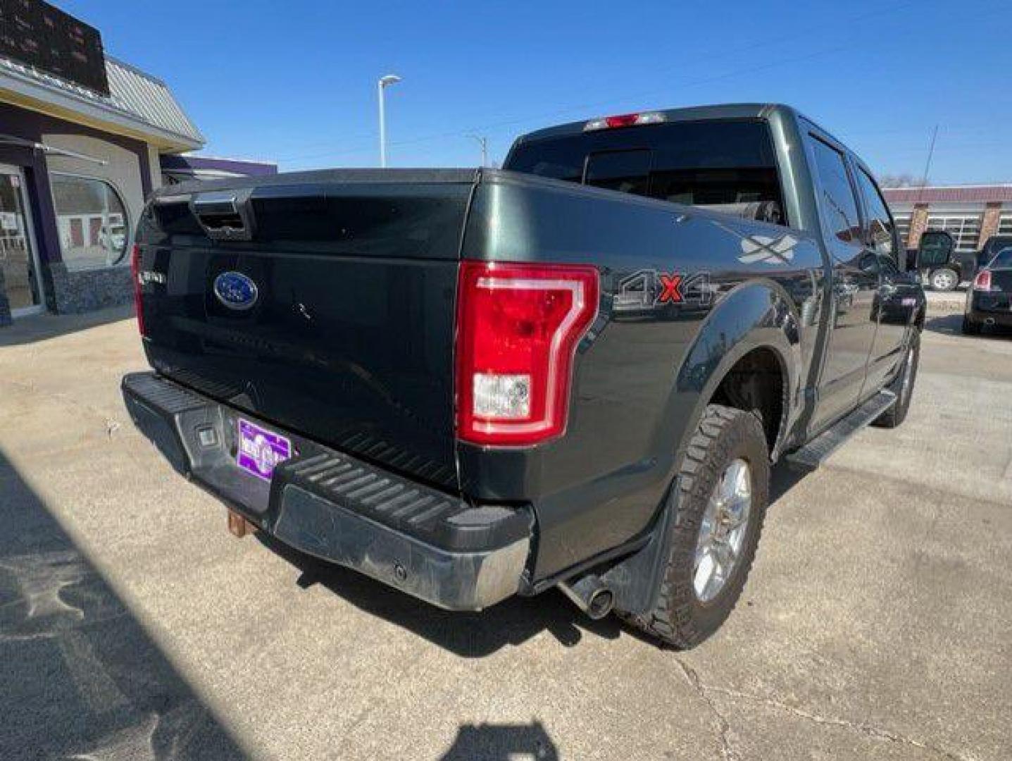 2015 GRAY FORD F150 SUPERCREW (1FTEW1EG8FK) with an 3.5L engine, Automatic transmission, located at 1100 W. Sheridan Ave., Shenandoah, 51601, (712) 246-1600, 40.765678, -95.388817 - Photo#1
