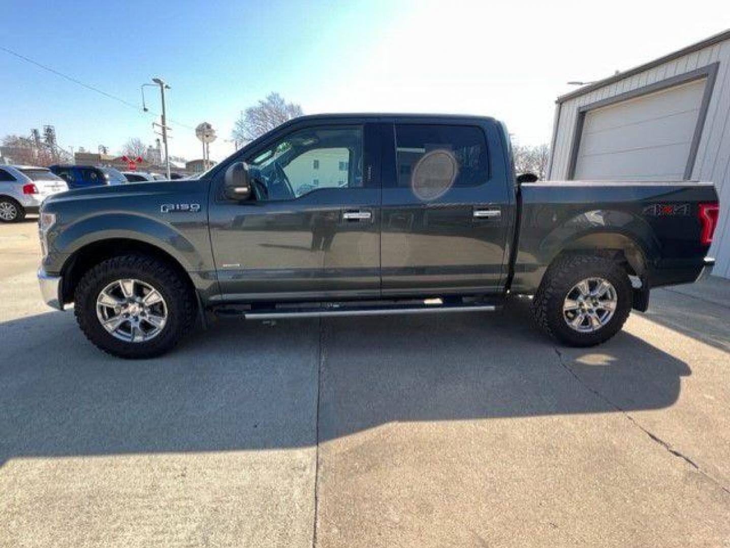 2015 GRAY FORD F150 SUPERCREW (1FTEW1EG8FK) with an 3.5L engine, Automatic transmission, located at 1100 W. Sheridan Ave., Shenandoah, 51601, (712) 246-1600, 40.765678, -95.388817 - Photo#2