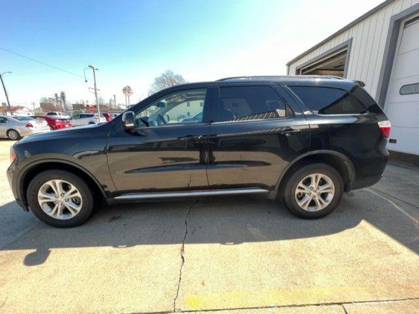 2012 BLACK DODGE DURANGO CREW (1C4RDJDGXCC) with an 3.6L engine, Automatic transmission, located at 1100 W. Sheridan Ave., Shenandoah, 51601, (712) 246-1600, 40.765678, -95.388817 - Photo#2