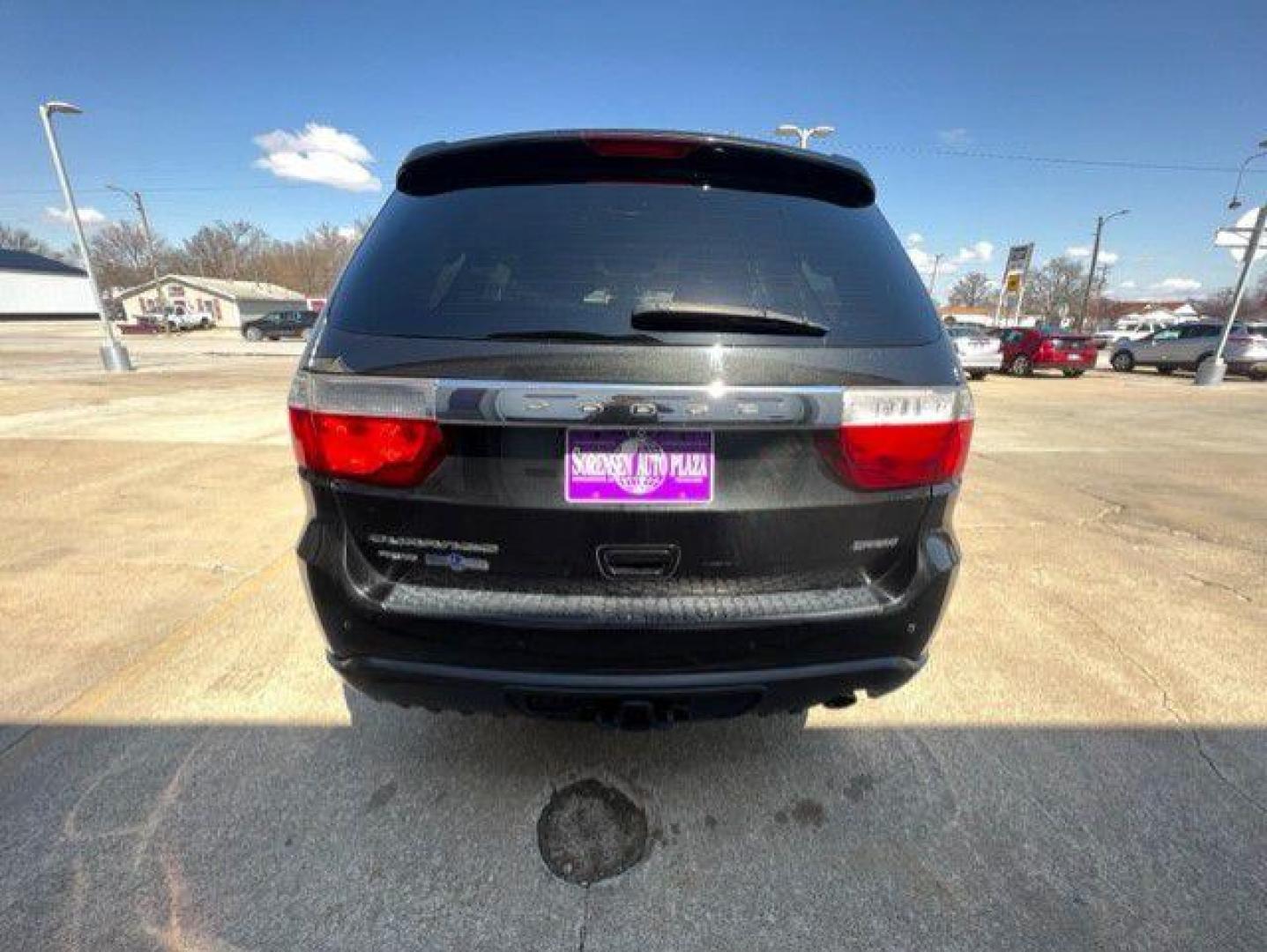 2012 BLACK DODGE DURANGO CREW (1C4RDJDGXCC) with an 3.6L engine, Automatic transmission, located at 1100 W. Sheridan Ave., Shenandoah, 51601, (712) 246-1600, 40.765678, -95.388817 - Photo#8