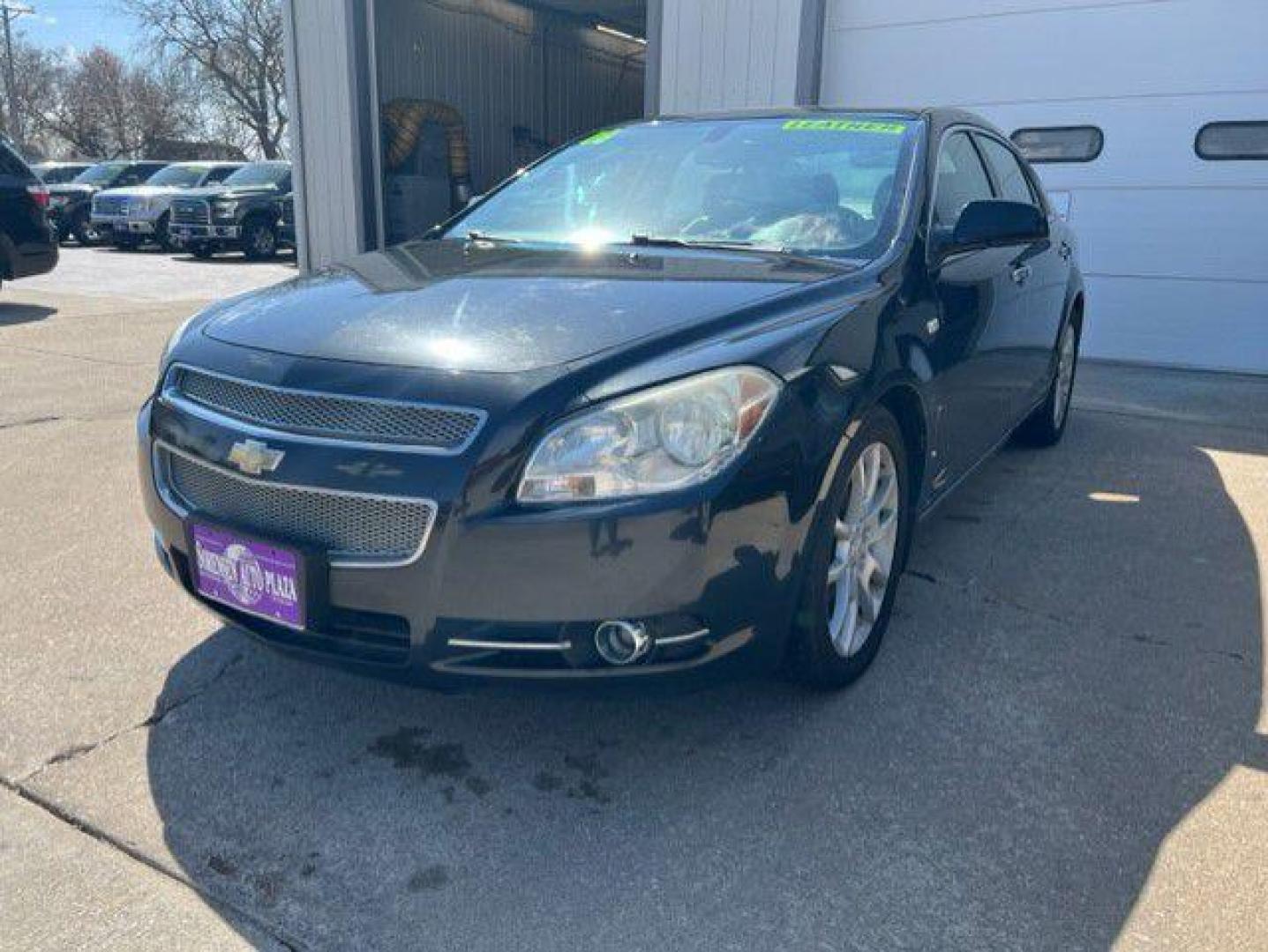 2008 BLACK CHEVROLET MALIBU LTZ (1G1ZK57708F) with an 3.6L engine, Automatic transmission, located at 1100 W. Sheridan Ave., Shenandoah, 51601, (712) 246-1600, 40.765678, -95.388817 - Photo#0