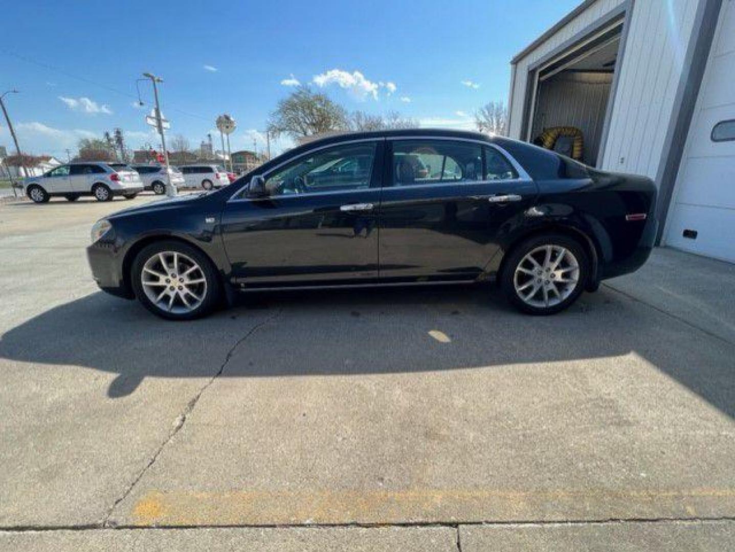 2008 BLACK CHEVROLET MALIBU LTZ (1G1ZK57708F) with an 3.6L engine, Automatic transmission, located at 1100 W. Sheridan Ave., Shenandoah, 51601, (712) 246-1600, 40.765678, -95.388817 - Photo#8