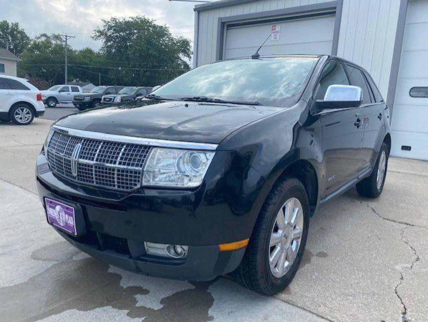 2007 BLACK LINCOLN MKX (2LMDU88C37B) with an 3.5L engine, Automatic transmission, located at 1100 W. Sheridan Ave., Shenandoah, 51601, (712) 246-1600, 40.765678, -95.388817 - Photo#0