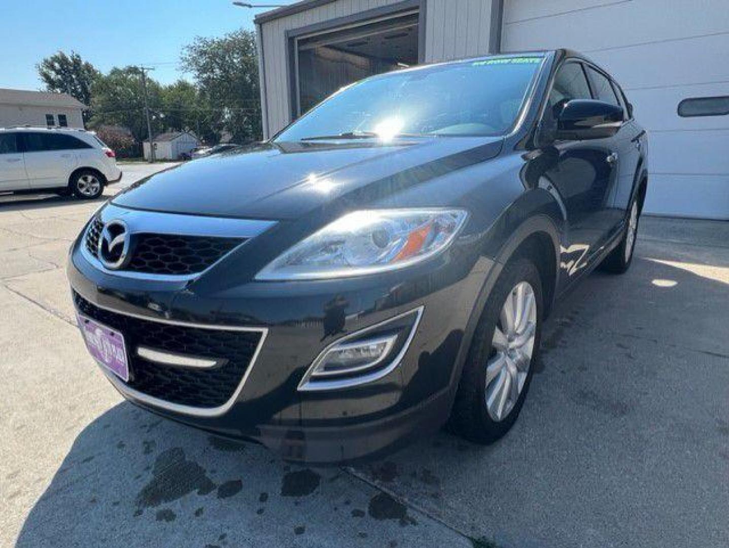 2010 BLACK MAZDA CX-9 (JM3TB3MA2A0) with an 3.7L engine, Automatic transmission, located at 1100 W. Sheridan Ave., Shenandoah, 51601, (712) 246-1600, 40.765678, -95.388817 - Photo#0