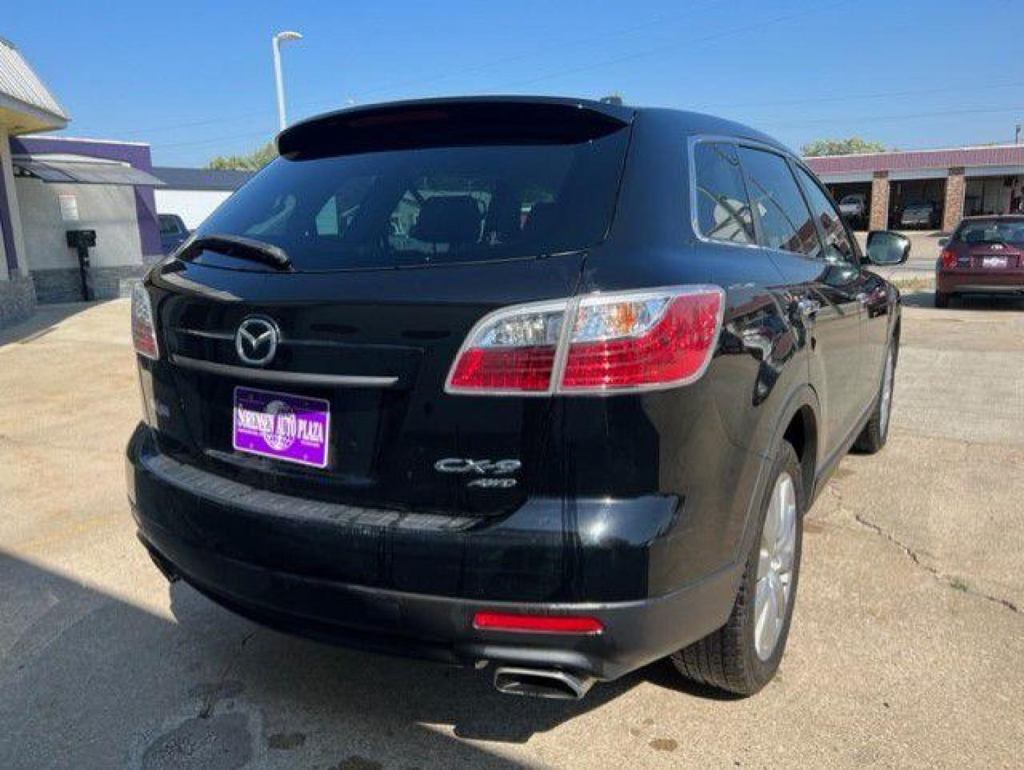 2010 BLACK MAZDA CX-9 (JM3TB3MA2A0) with an 3.7L engine, Automatic transmission, located at 1100 W. Sheridan Ave., Shenandoah, 51601, (712) 246-1600, 40.765678, -95.388817 - Photo#1
