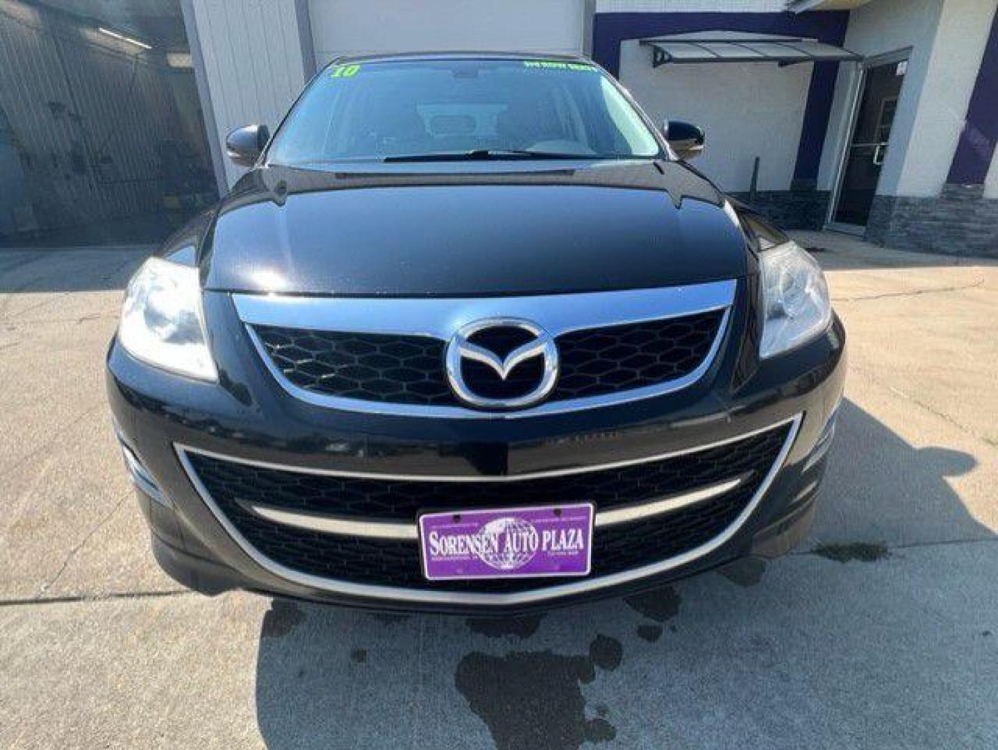 2010 BLACK MAZDA CX-9 (JM3TB3MA2A0) with an 3.7L engine, Automatic transmission, located at 1100 W. Sheridan Ave., Shenandoah, 51601, (712) 246-1600, 40.765678, -95.388817 - Photo#8