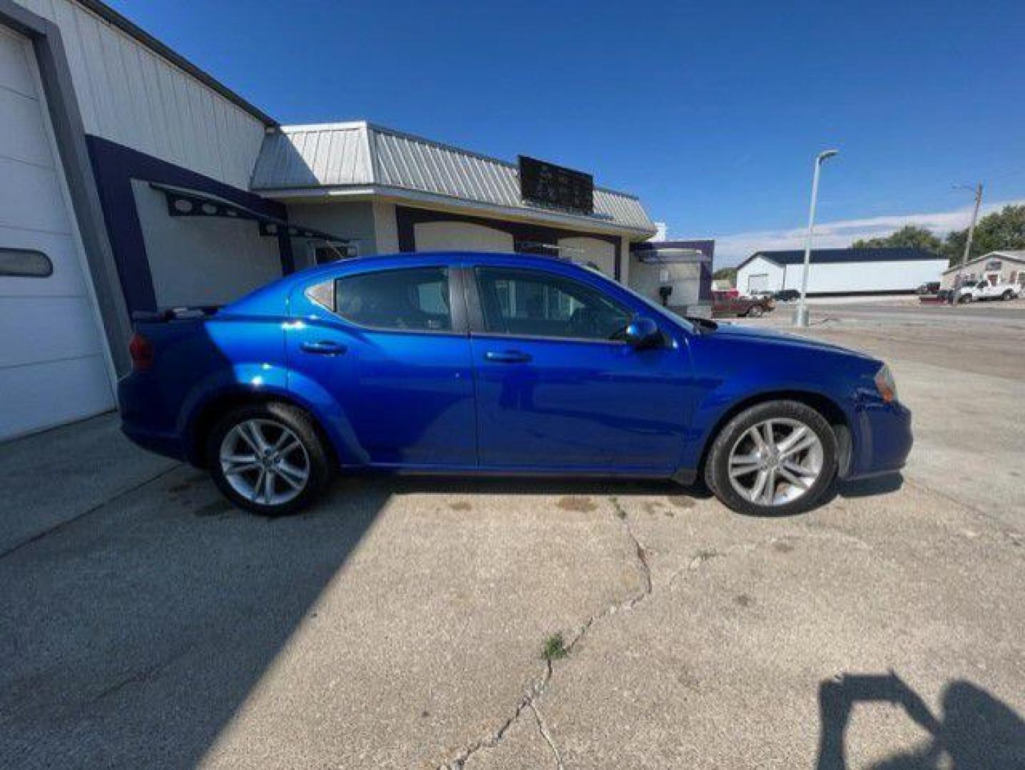 2014 BLUE DODGE AVENGER SXT (1C3CDZCB0EN) with an 2.4L engine, Automatic transmission, located at 1100 W. Sheridan Ave., Shenandoah, 51601, (712) 246-1600, 40.765678, -95.388817 - Photo#6