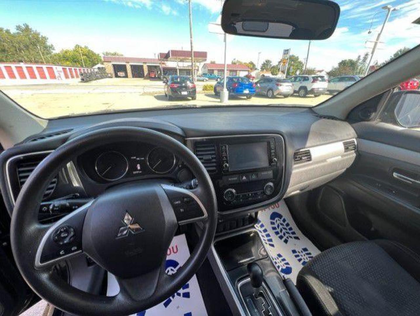 2018 BLACK MITSUBISHI OUTLANDER SE (JA4AZ3A36JJ) with an 2.4L engine, Automatic transmission, located at 1100 W. Sheridan Ave., Shenandoah, 51601, (712) 246-1600, 40.765678, -95.388817 - Photo#6