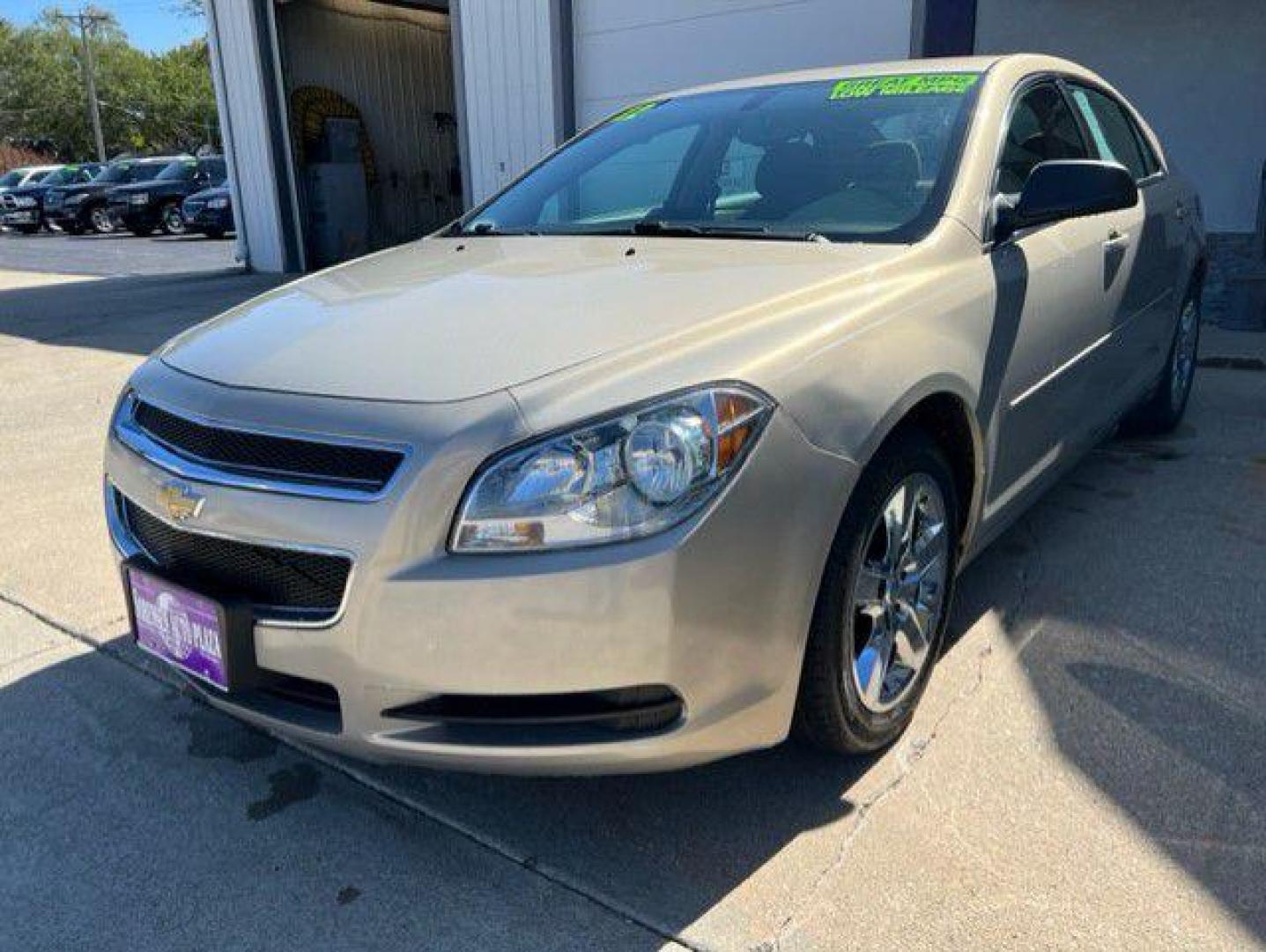 2012 BEIGE CHEVROLET MALIBU LS (1G1ZB5E0XCF) with an 2.4L engine, Automatic transmission, located at 1100 W. Sheridan Ave., Shenandoah, 51601, (712) 246-1600, 40.765678, -95.388817 - Photo#0