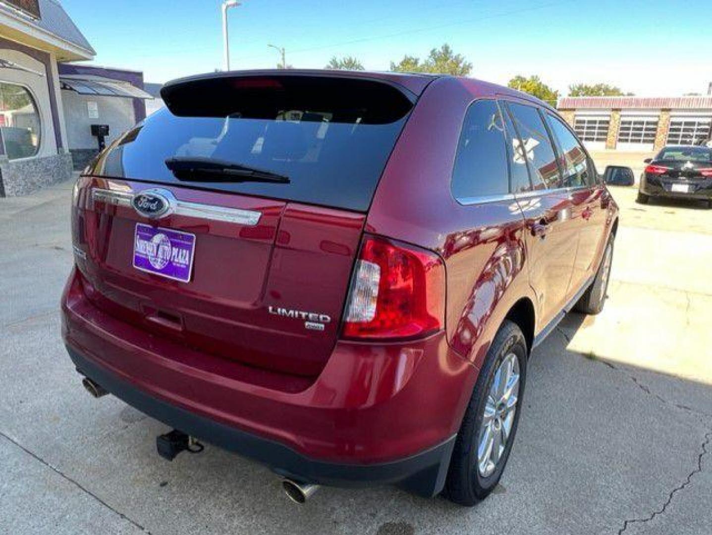 2013 RED FORD EDGE LIMITED (2FMDK4KC1DB) with an 3.5L engine, Automatic transmission, located at 1100 W. Sheridan Ave., Shenandoah, 51601, (712) 246-1600, 40.765678, -95.388817 - Photo#1