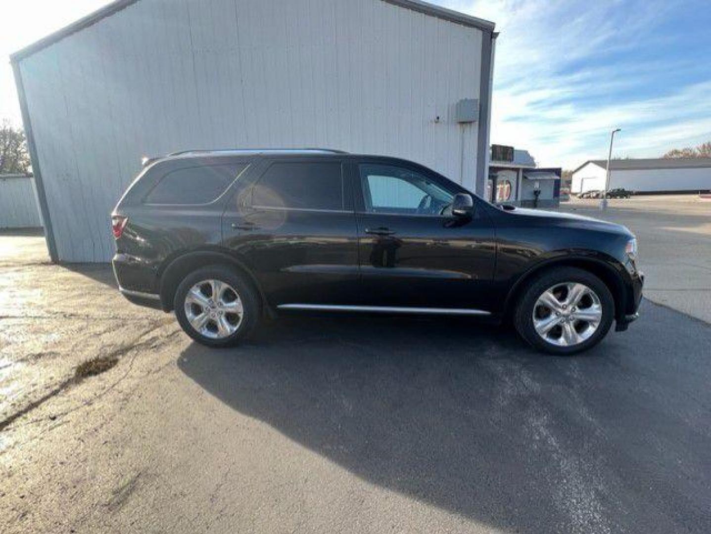 2014 BLACK DODGE DURANGO LIMITED (1C4SDJDT3EC) with an 5.7L engine, Automatic transmission, located at 1100 W. Sheridan Ave., Shenandoah, 51601, (712) 246-1600, 40.765678, -95.388817 - Photo#6