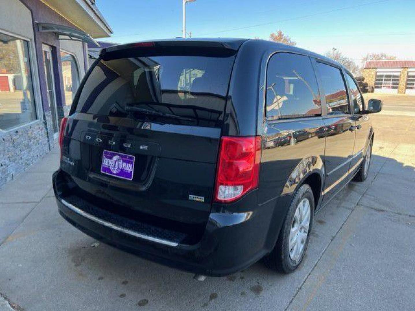 2017 BLACK DODGE GRAND CARAVAN SE (2C4RDGBG0HR) with an 3.6L engine, Automatic transmission, located at 1100 W. Sheridan Ave., Shenandoah, 51601, (712) 246-1600, 40.765678, -95.388817 - Photo#1