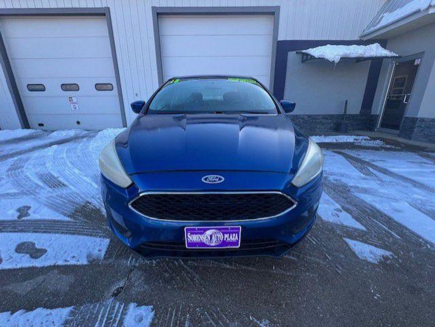 2018 BLUE FORD FOCUS SE (1FADP3F25JL) with an 2.0L engine, Automatic transmission, located at 1100 W. Sheridan Ave., Shenandoah, 51601, (712) 246-1600, 40.765678, -95.388817 - Photo#7