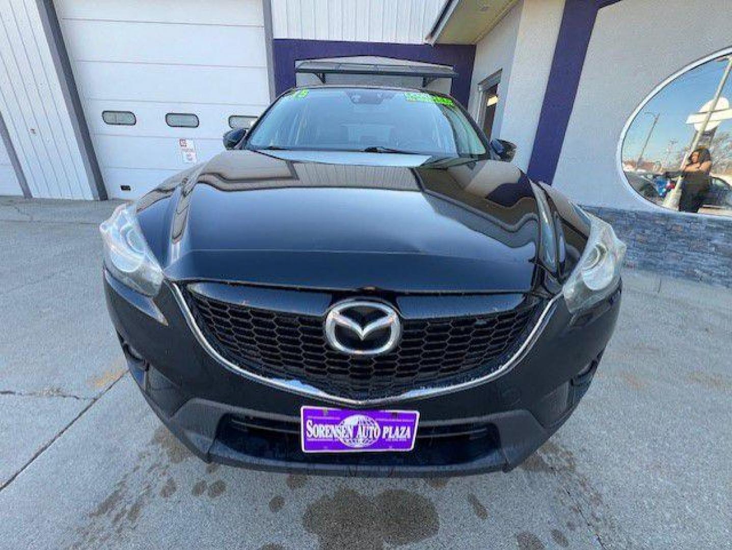 2015 BLACK MAZDA CX-5 GRAND TOURING (JM3KE4DY9F0) with an 2.5L engine, Automatic transmission, located at 1100 W. Sheridan Ave., Shenandoah, 51601, (712) 246-1600, 40.765678, -95.388817 - Photo#4