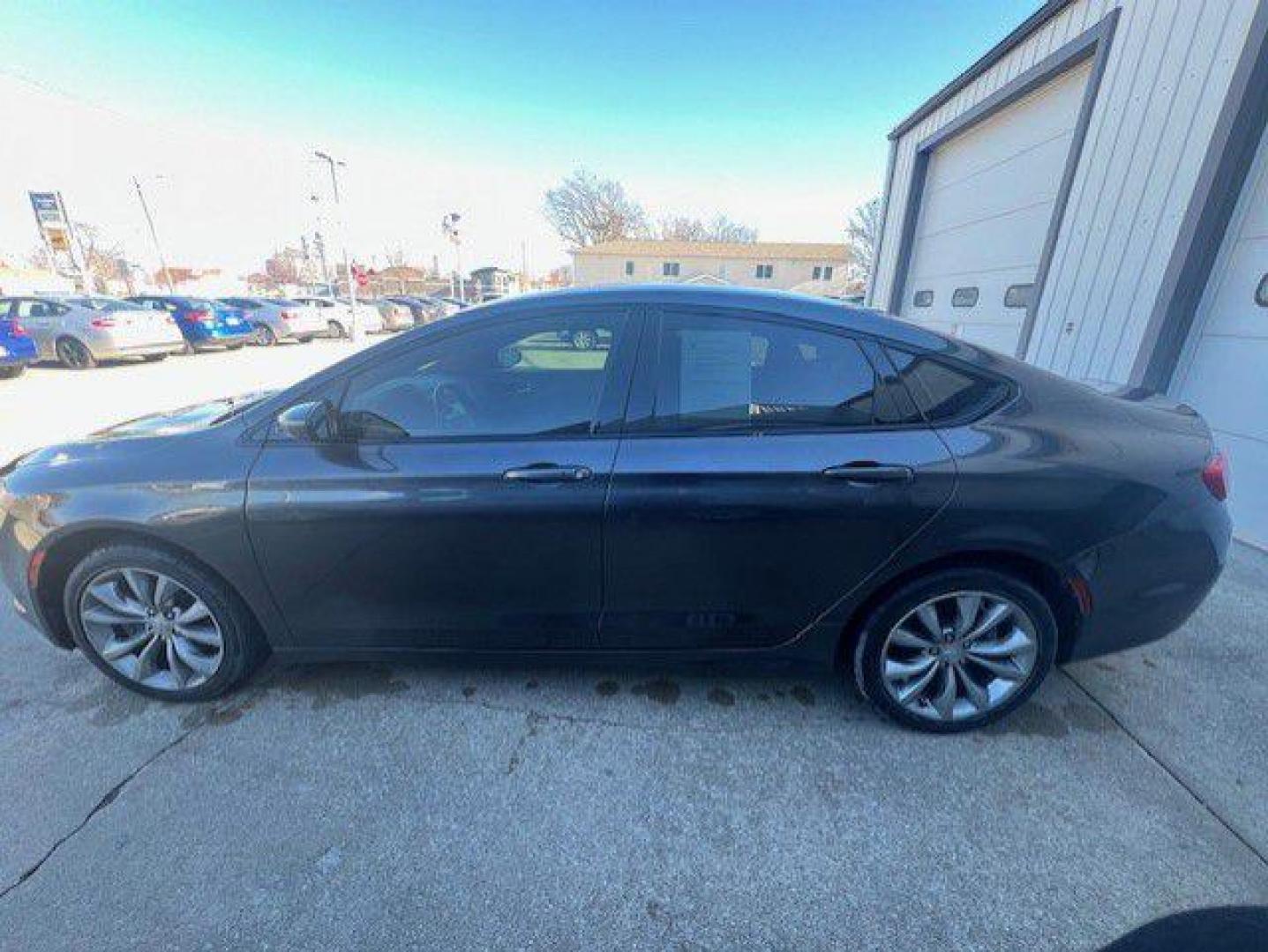 2016 GRAY CHRYSLER 200 S (1C3CCCBB1GN) with an 2.4L engine, Automatic transmission, located at 1100 W. Sheridan Ave., Shenandoah, 51601, (712) 246-1600, 40.765678, -95.388817 - Photo#2