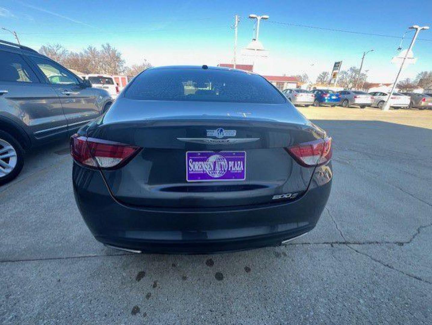 2016 GRAY CHRYSLER 200 S (1C3CCCBB1GN) with an 2.4L engine, Automatic transmission, located at 1100 W. Sheridan Ave., Shenandoah, 51601, (712) 246-1600, 40.765678, -95.388817 - Photo#8